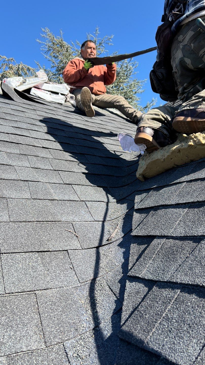 Residential Roofing Installation using GAF Natural Shadow  by A & H Roofing and Contracting