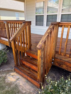 Deck using Wood Sealant