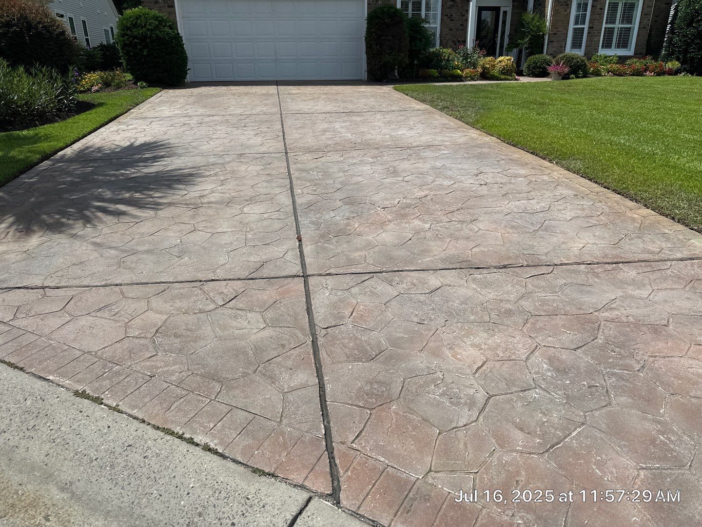 Paver Driveway using Concrete Sealant by DuraSeal