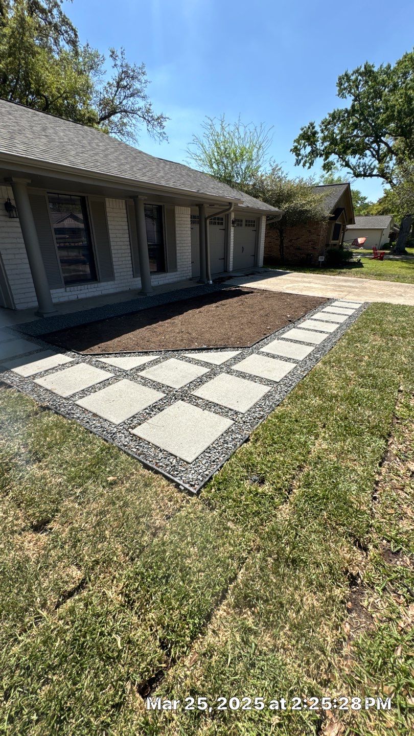🌿 Jackie’s Outdoor Transformation — Drainage, Flagstone & Full Restoration by Texas Urban Elements