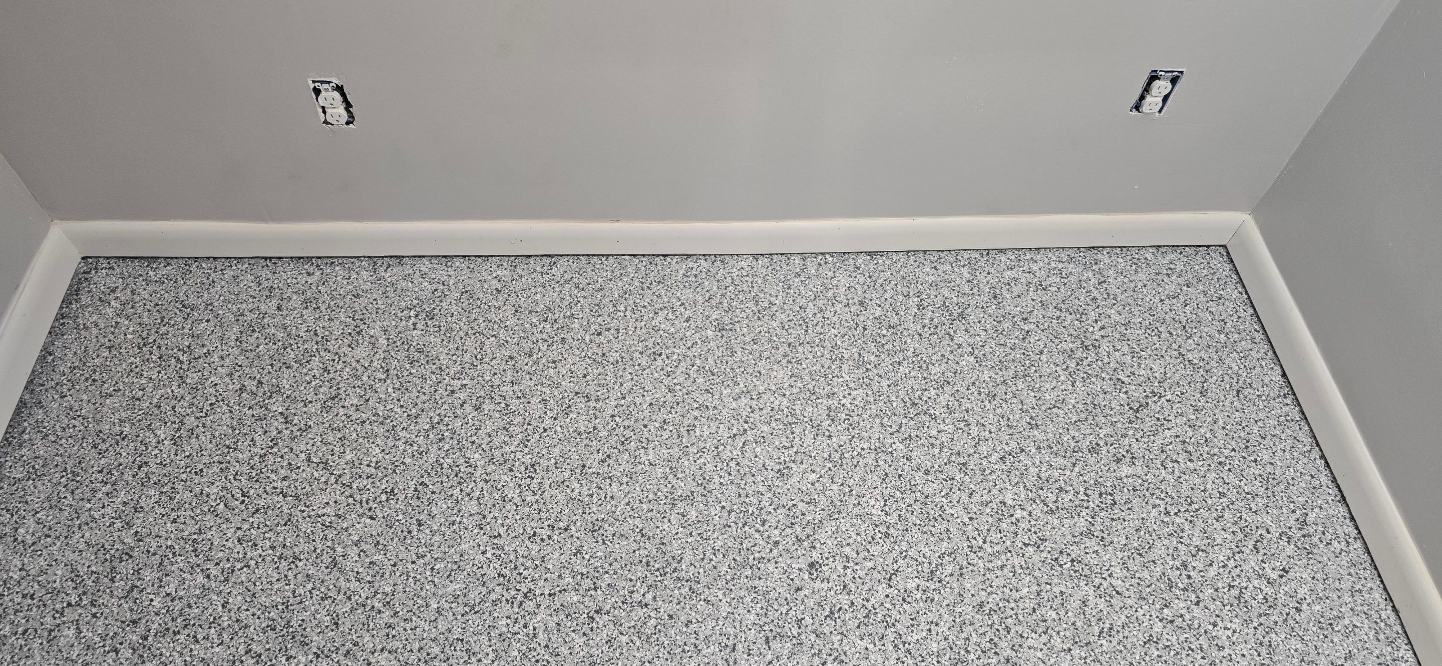 Basement using Gravel by Elite Floor Solutions