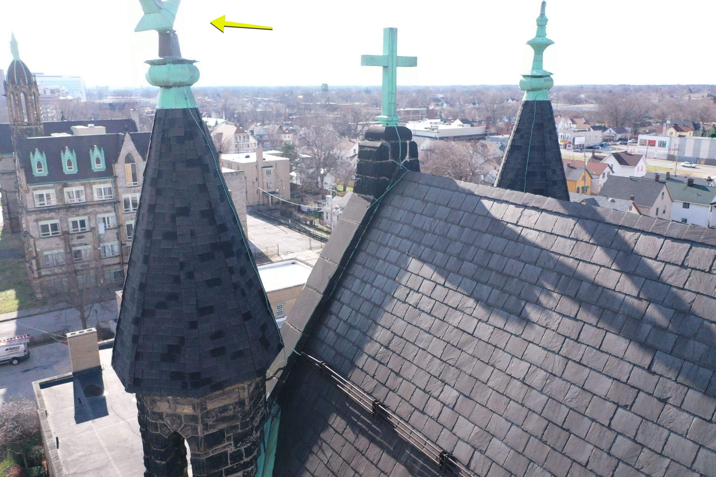 Drone Inspection by Absolute Roofing and Construction