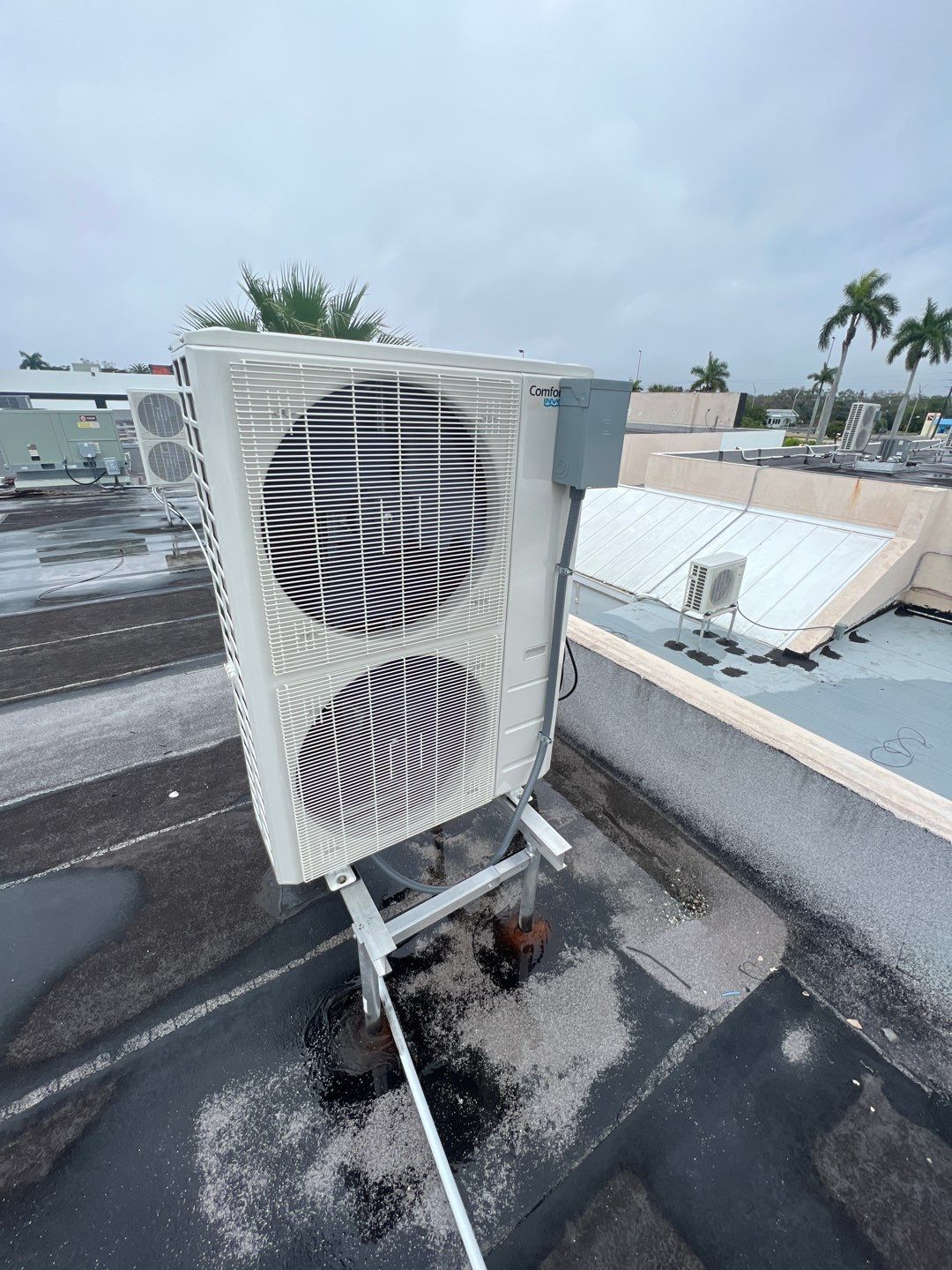 Commercial Roofing Repair using Roof Sealant by Four Peaks Roofing