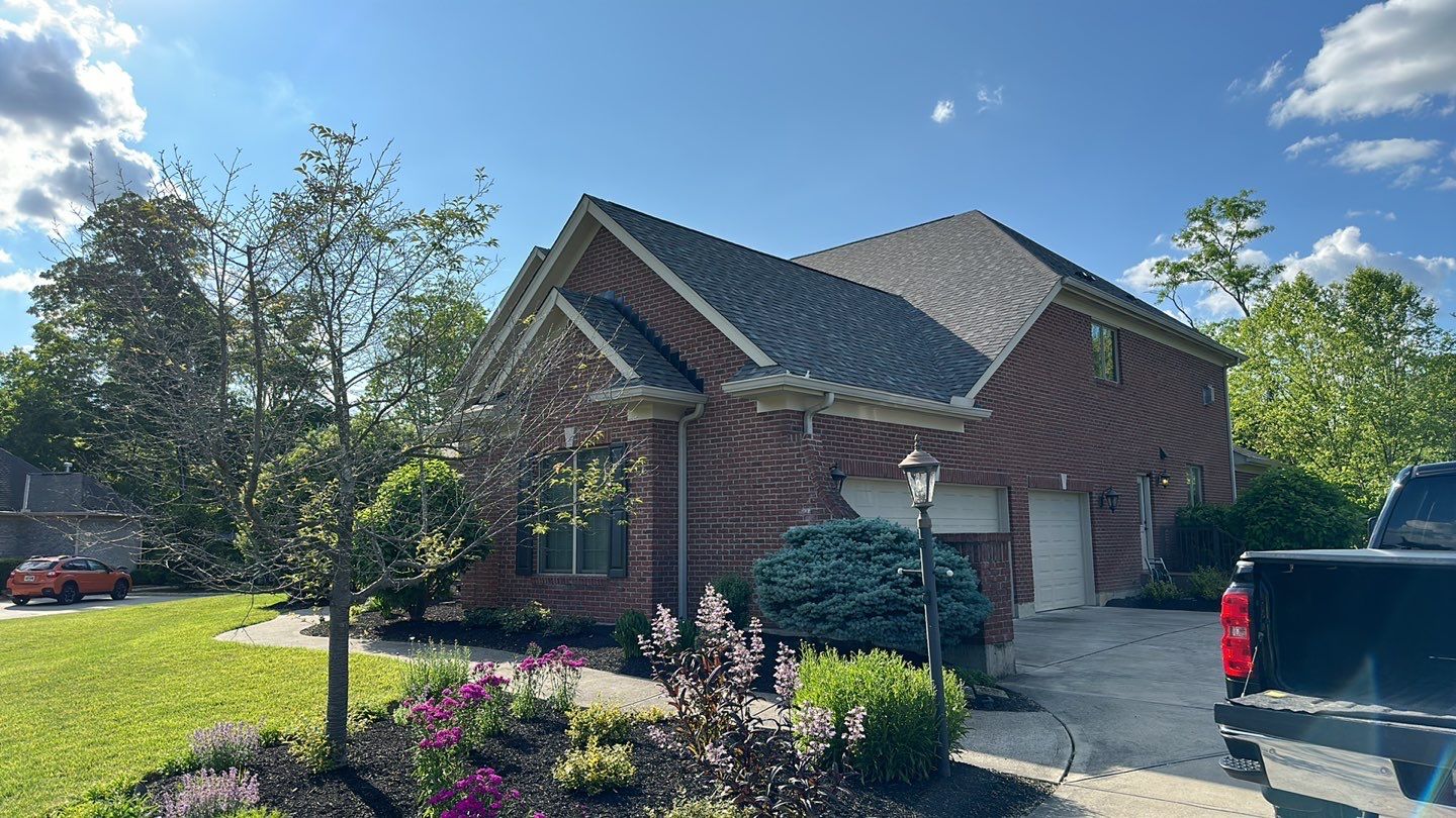Residential Roofing Installation using Duration Series Shingles - Colonial Slate by RoofX 
