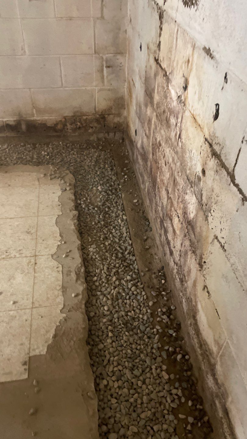 Interior Drain Tile Installation in Columbia Heights, MN by Waterproofing Northeast
