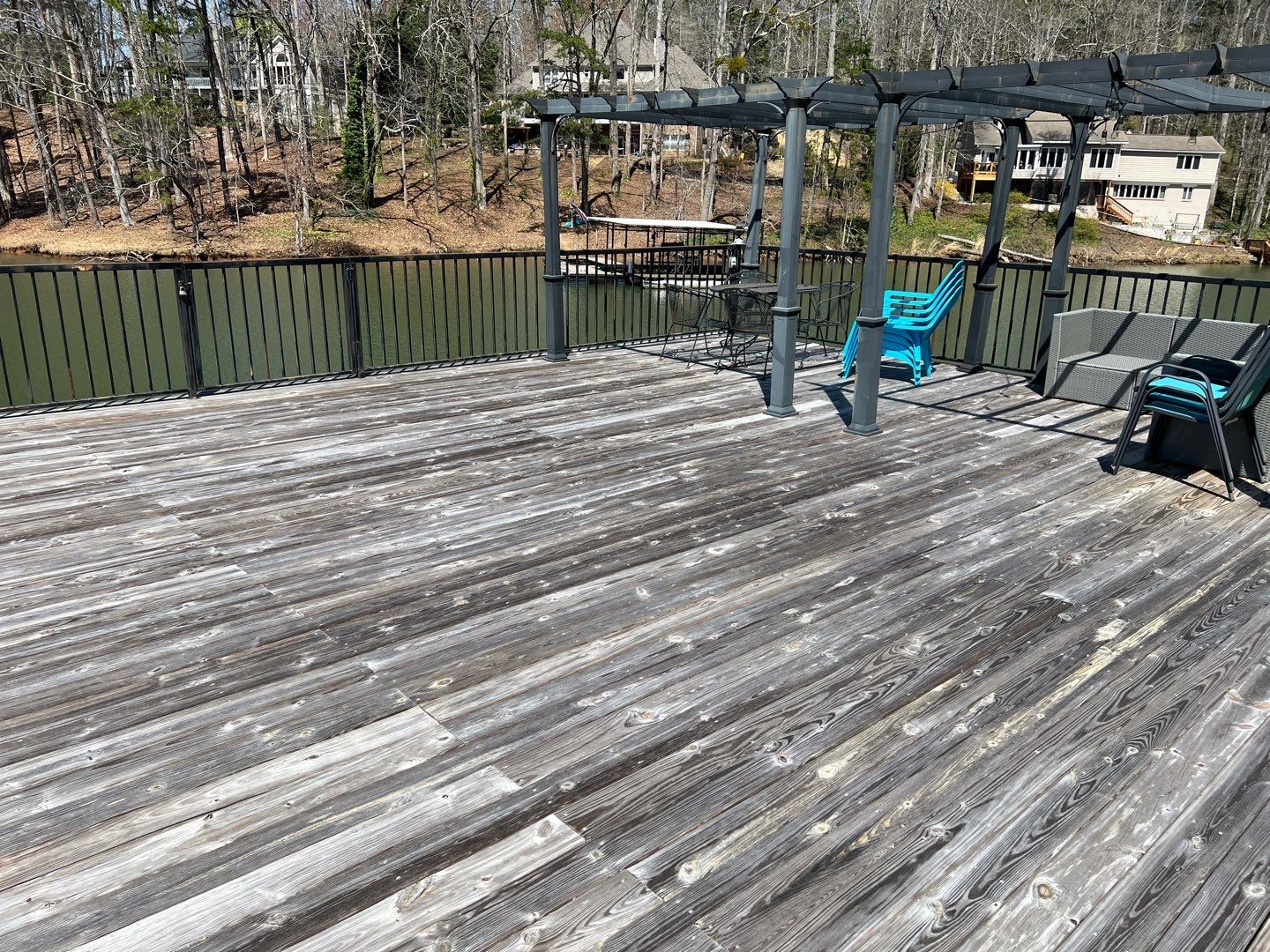 Dock using Wood Sealant by DuraSeal
