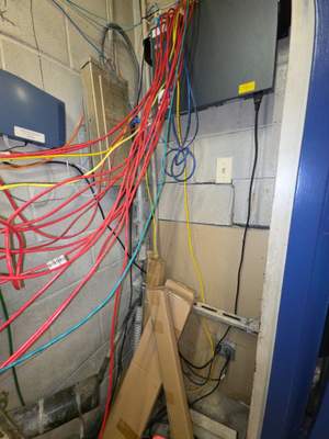 Structured cabling installation by CimaSolutions