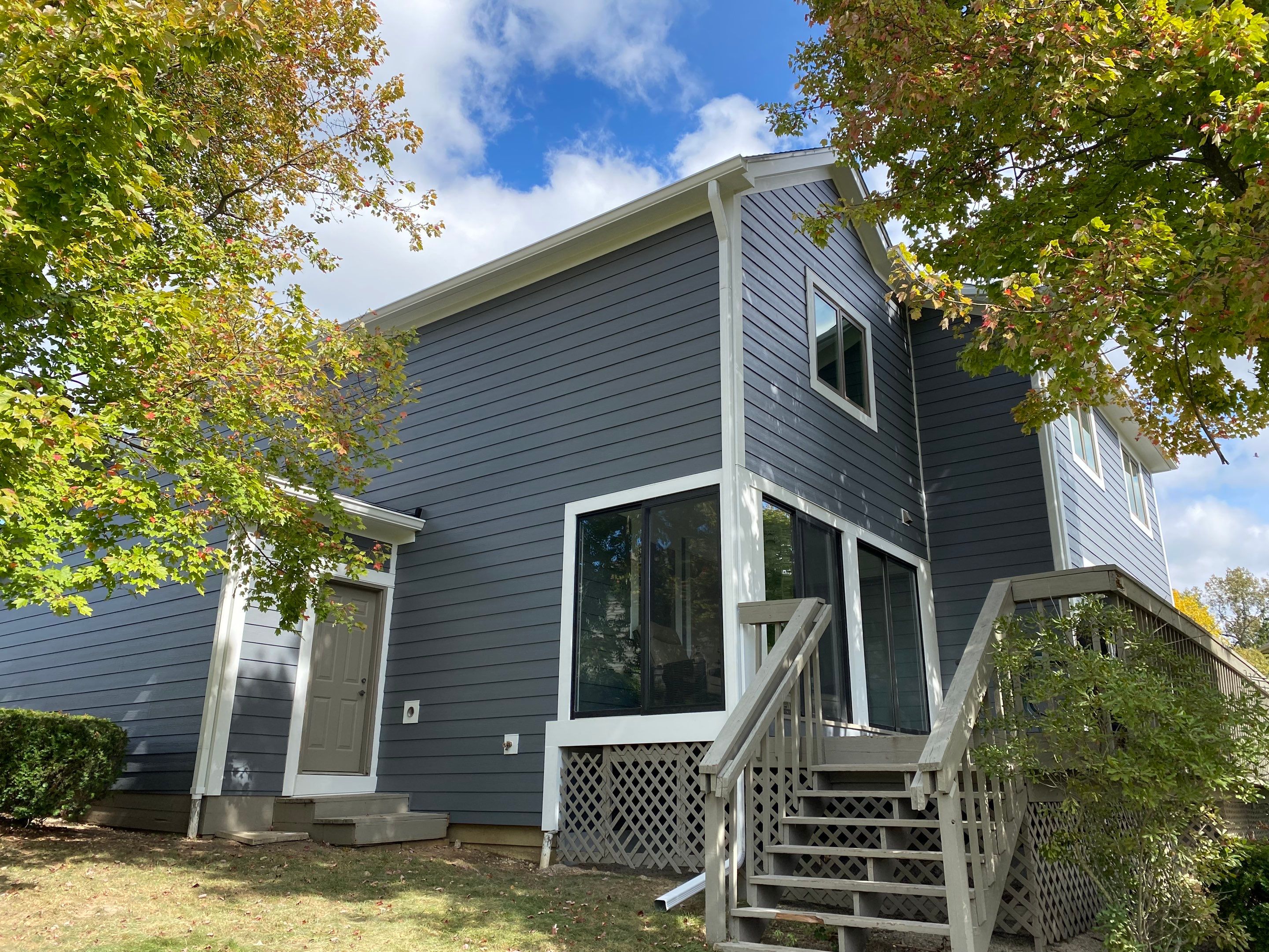 Siding Installation using James Hardie Fiber Cement Lap Siding by Best Exteriors Inc