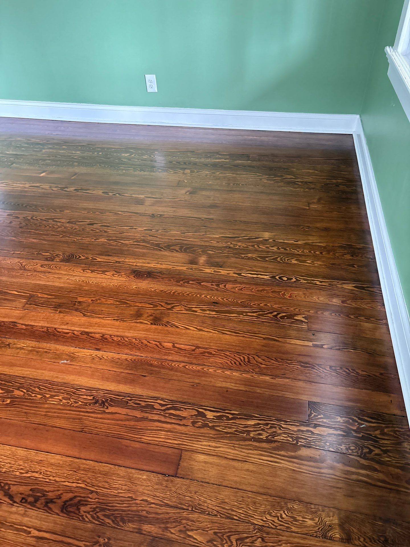 Hardwood Floor Refinishing and Staining Project in Latonia by Footprints Floors Kentucky