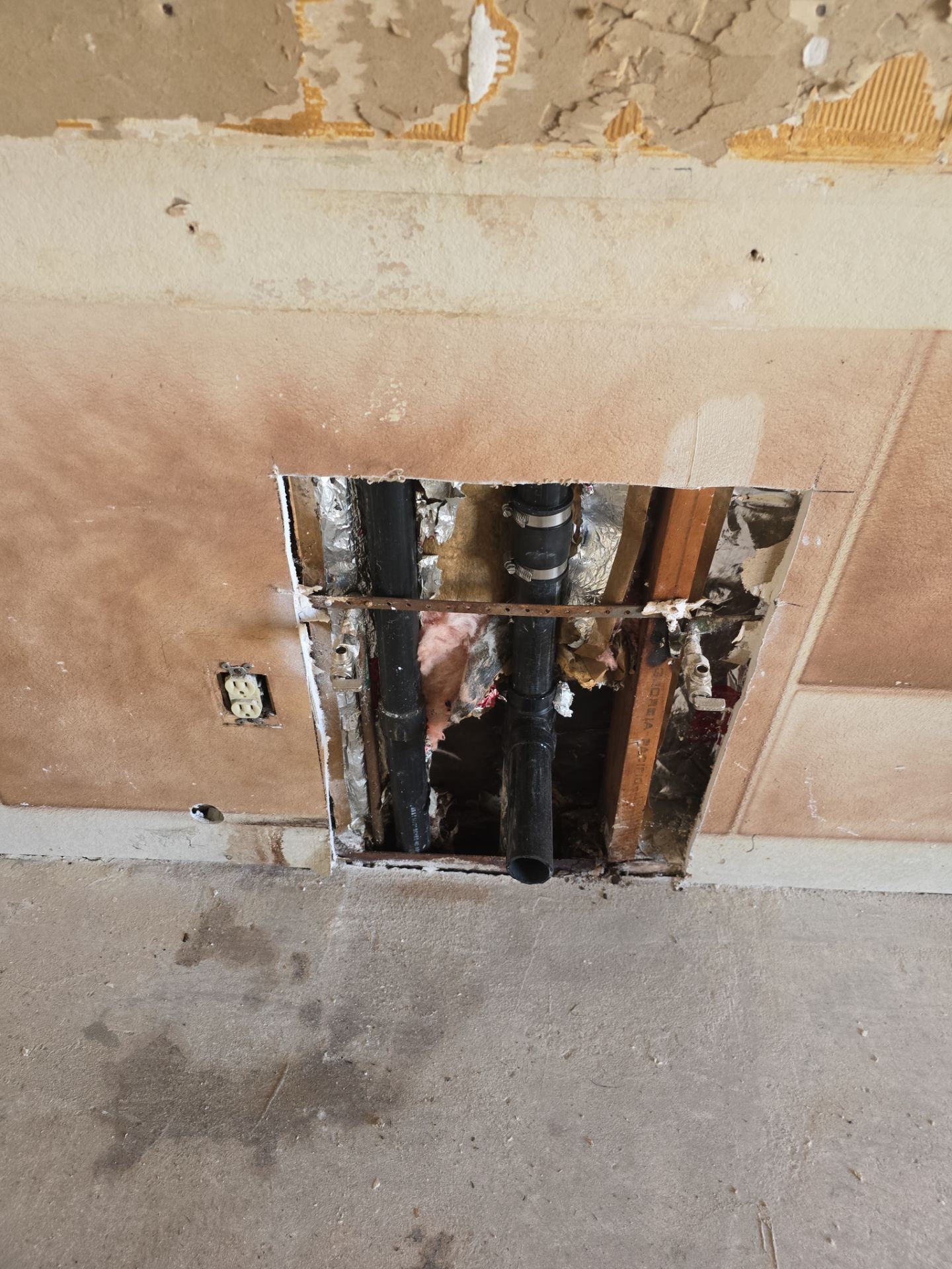 Installation of Bathtub, Fixtures, Washer & Dryer Water Lines, and New Piping by Us Plumbing