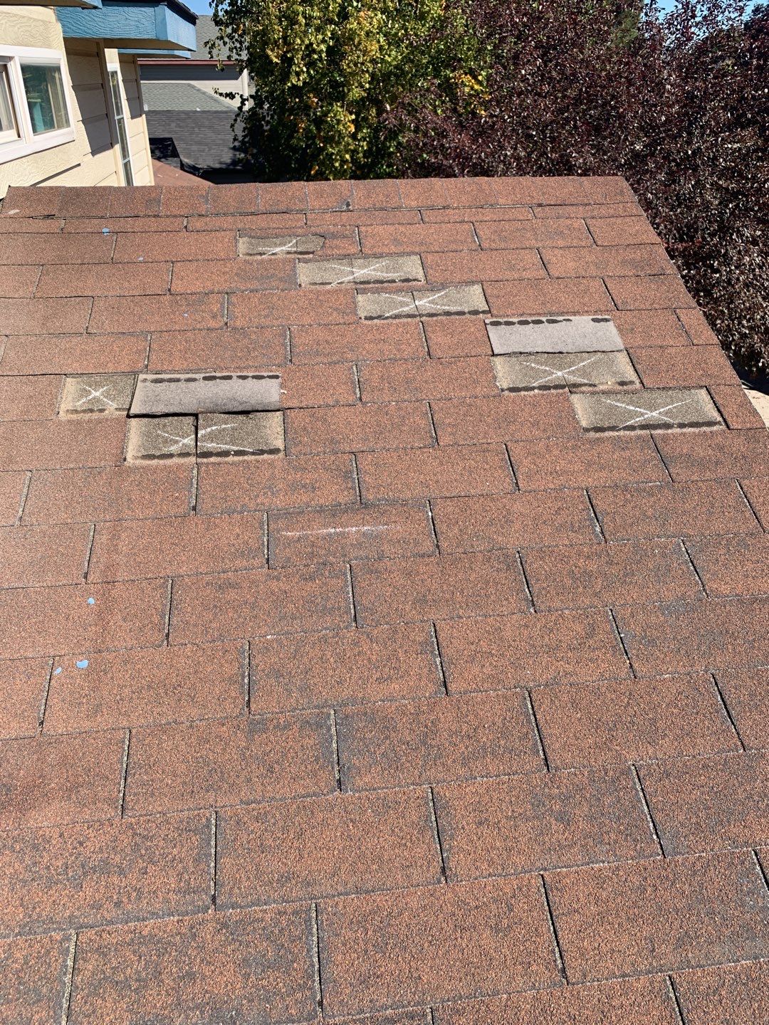 Meridian two story roof installation using Owens Corning Onyx Black by ID Roofing LLC