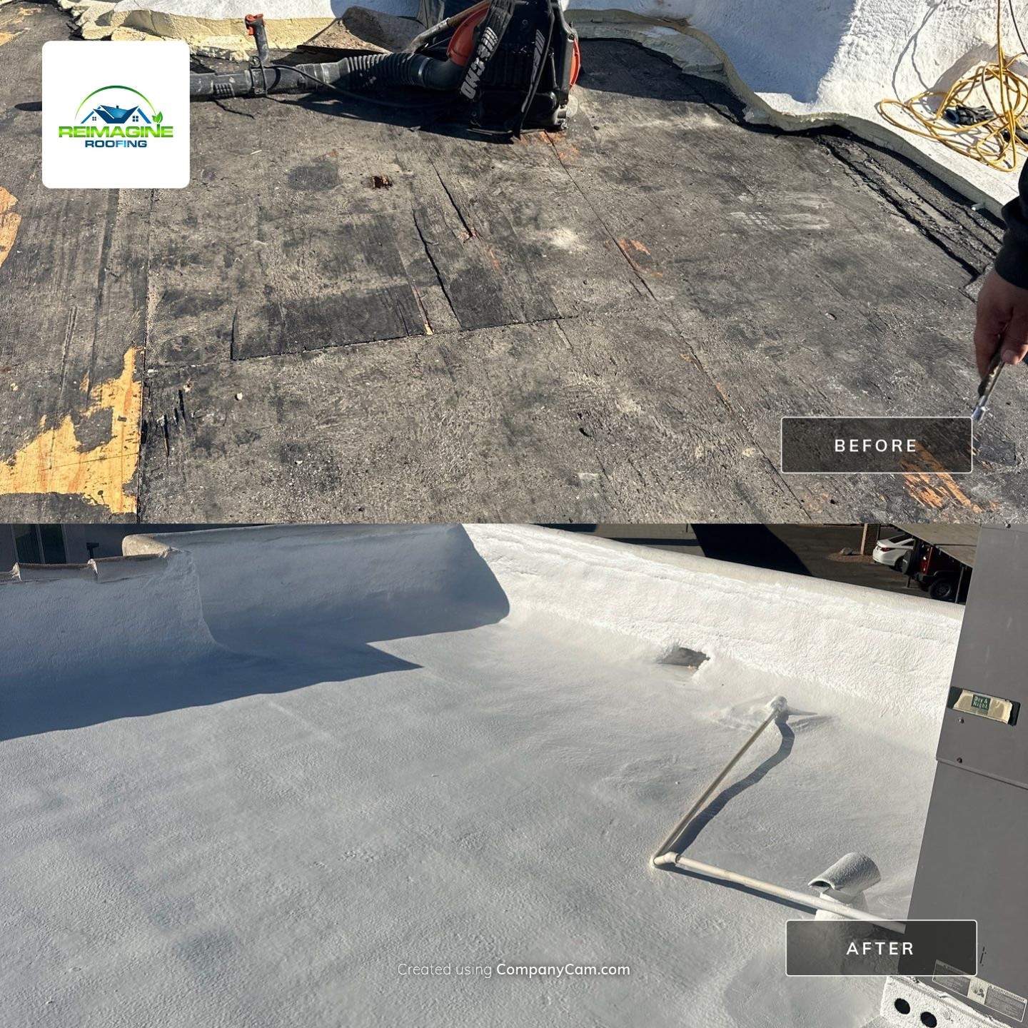 Spray Polyurethane Foam by Reimagine Roofing