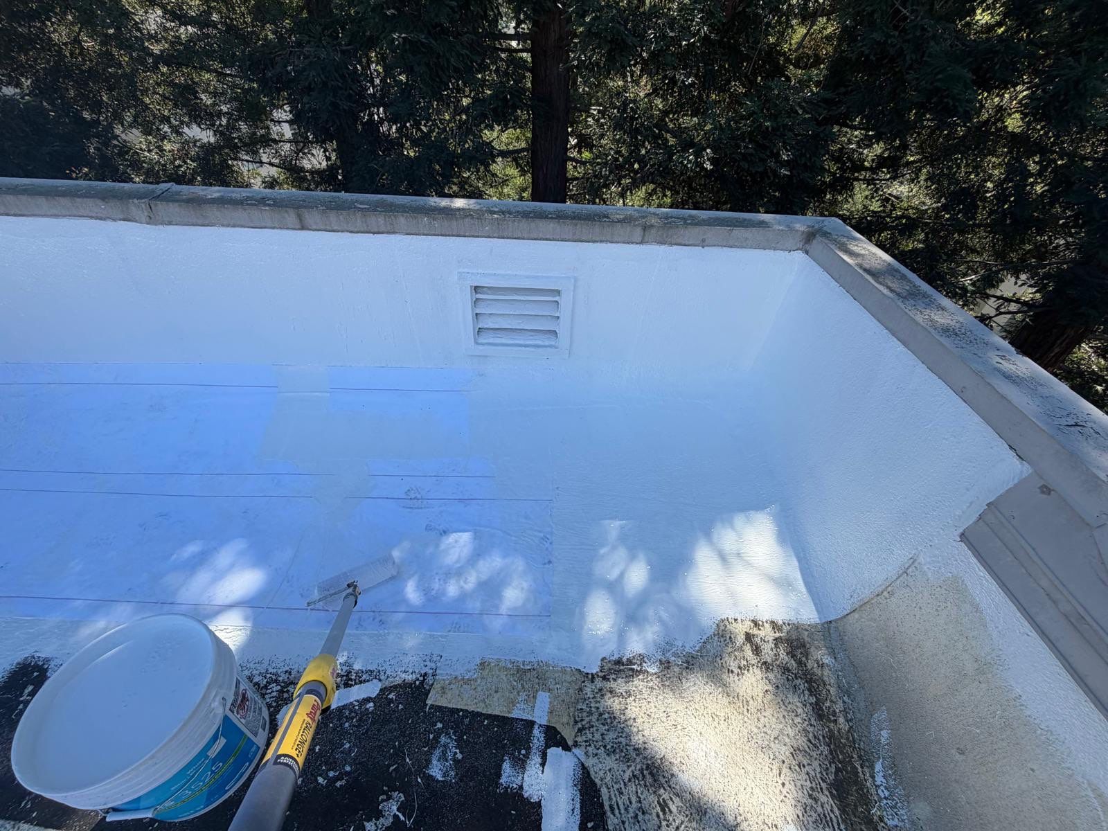 Roof Top Boiler Room and Roofing Repairs by Anza Builders, Inc. 
