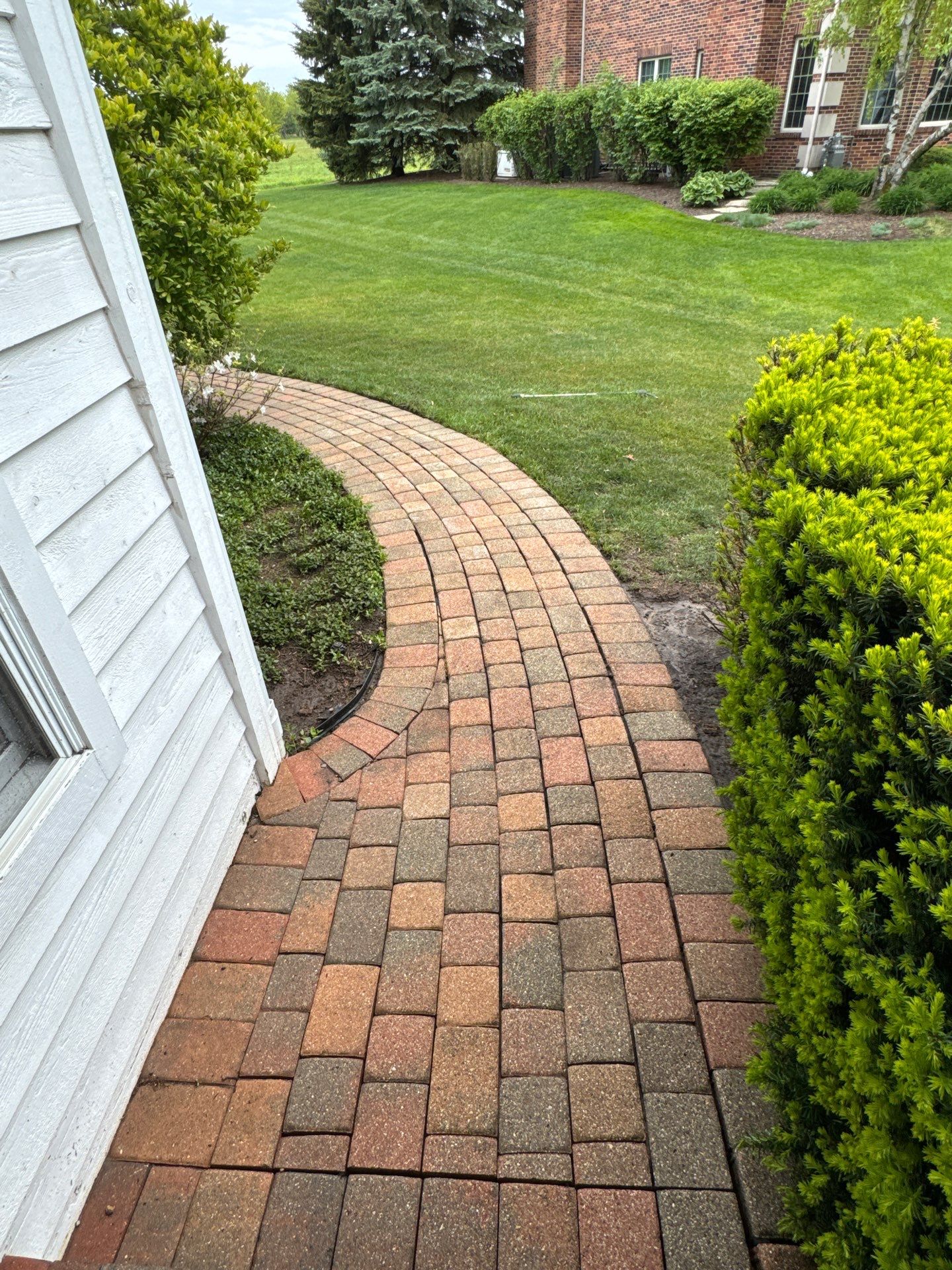 Project in Libertyville by Simmons Power & Soft Washing