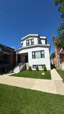 Turtle Shell gutter protection installation in Chicago, IL 60634, photograph 27