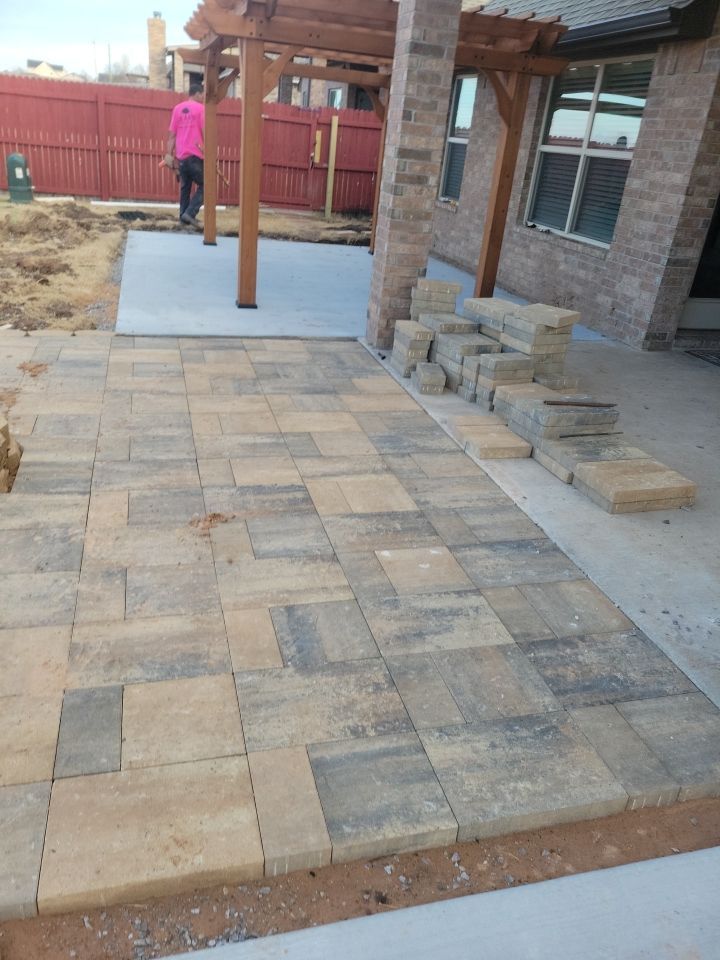 Outdoor kitchen by Clays Services Inc