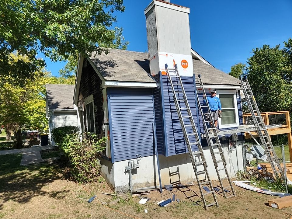 Siding Installation using Market Square by EEC  Windows, Siding & Roofing 