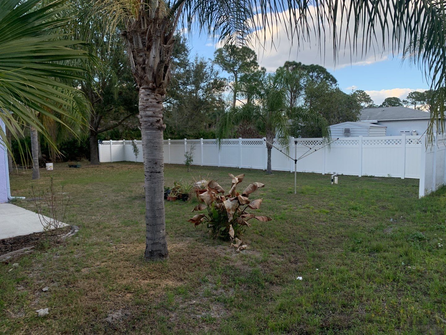 North Port, FL 6ft. Tall White Vinyl Privacy Fence  by Asap fence and gates, LLC