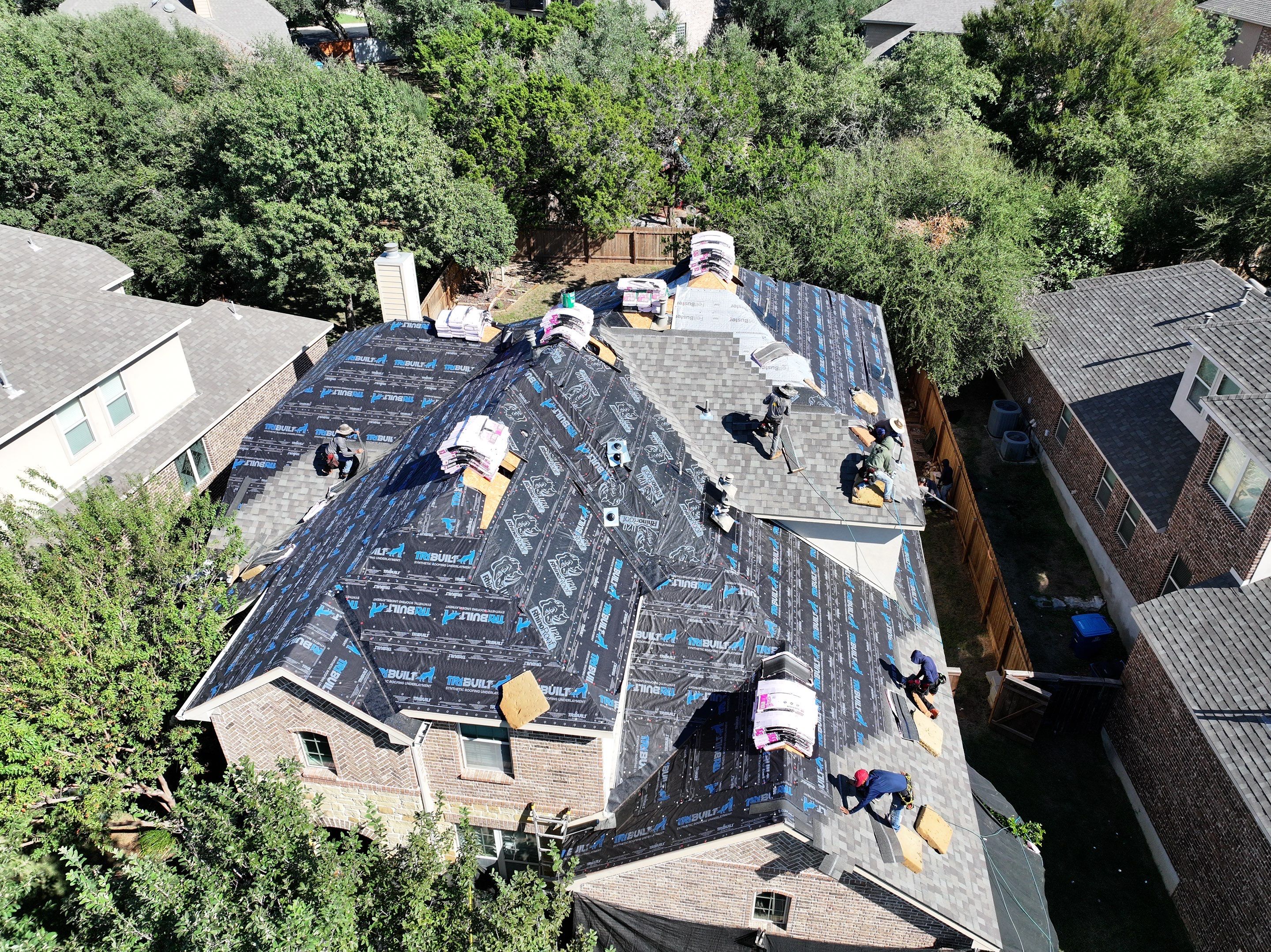 Residential Roof Replacement by Premier Roofing and Contracting