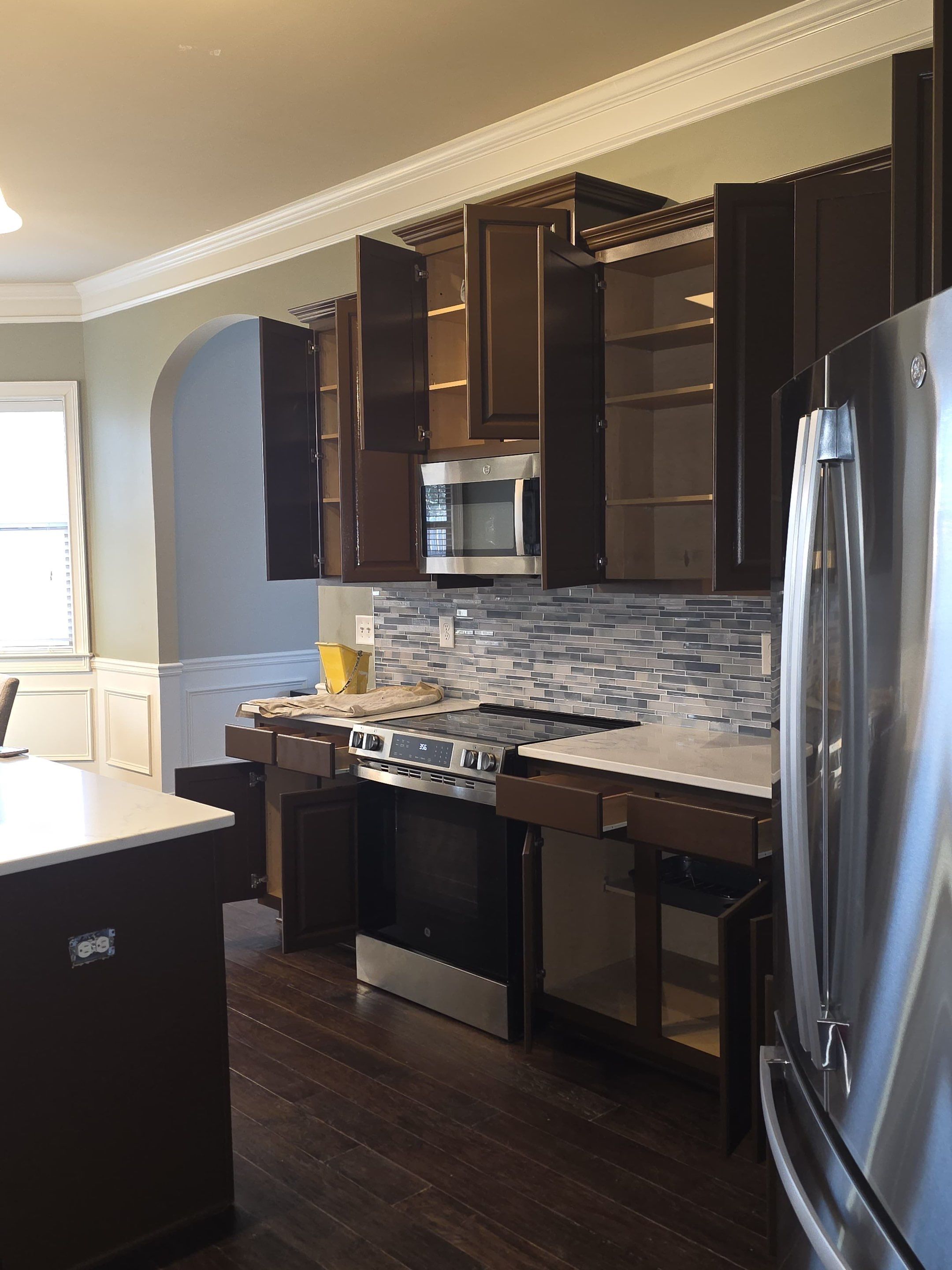 Kitchen Cabinets Repaint by Fresh Coat Painters of Augusta