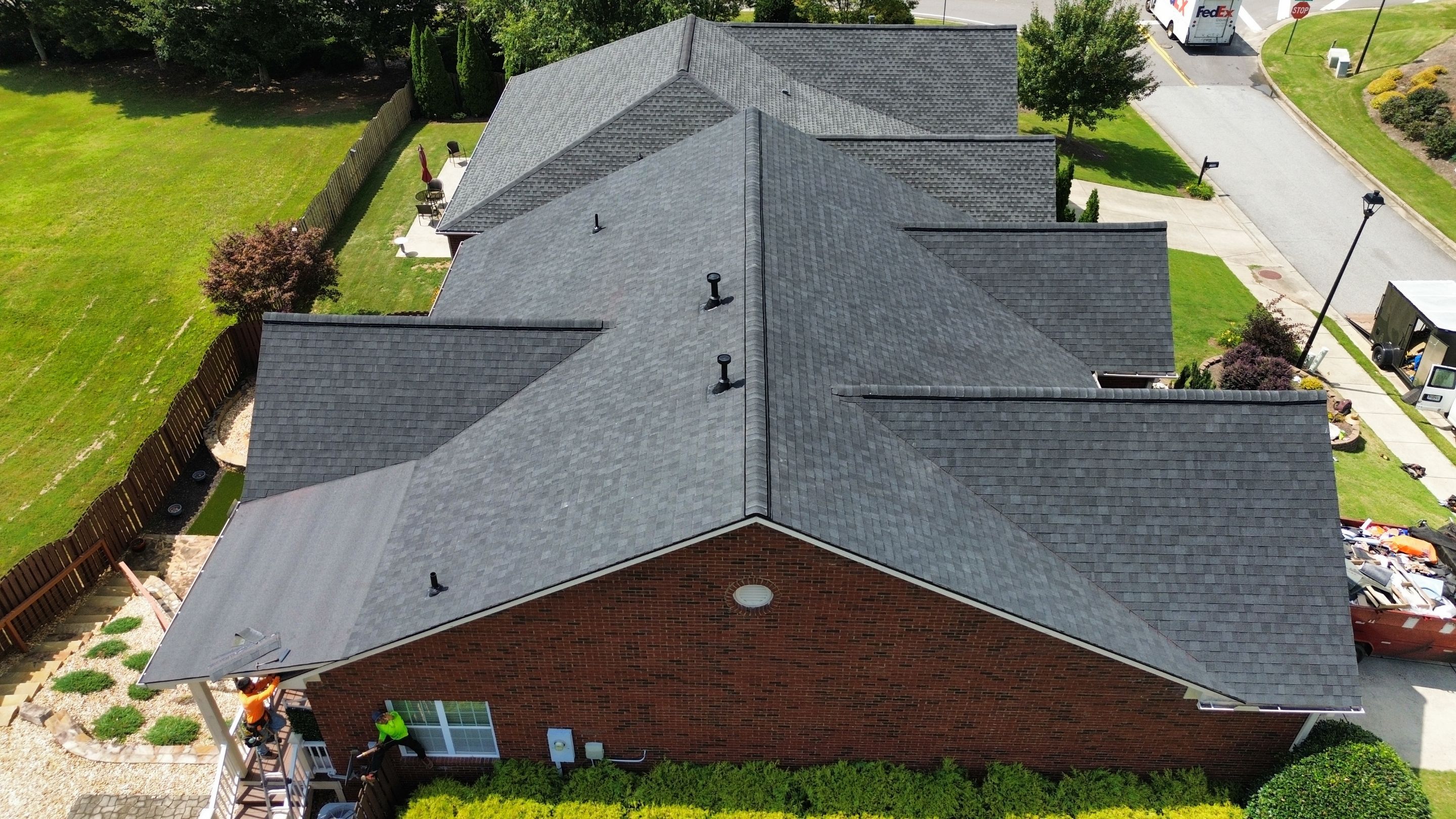 Cumming, GA Roof Replacement CertainTeed Landmark Charcoal Black by Reset Roofing