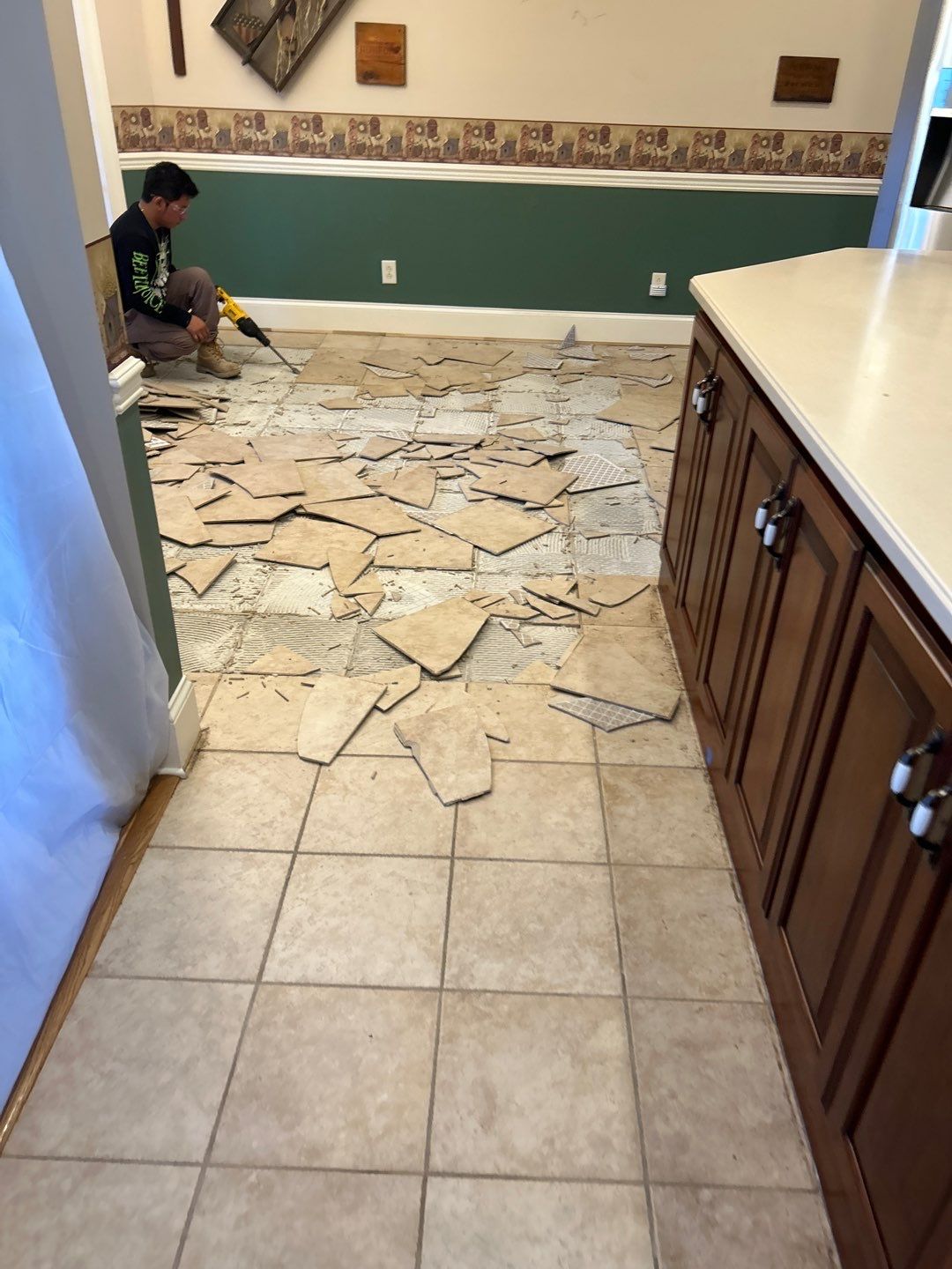 Kitchen Floor Refresh by Footprints Floors of Nashville