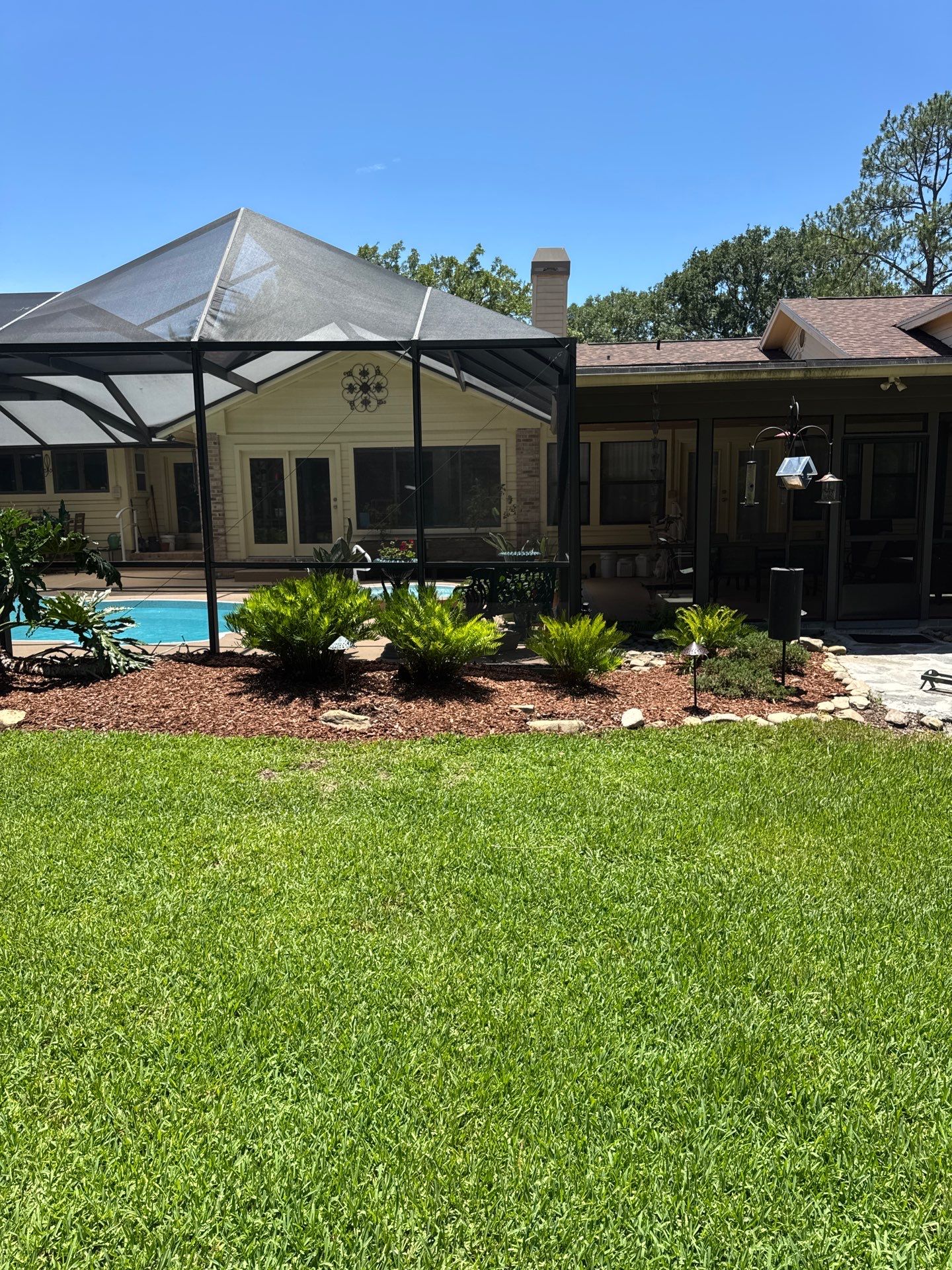 Deerwood Resident | Pine Bark Install & Clean-Up by ProGreen Services