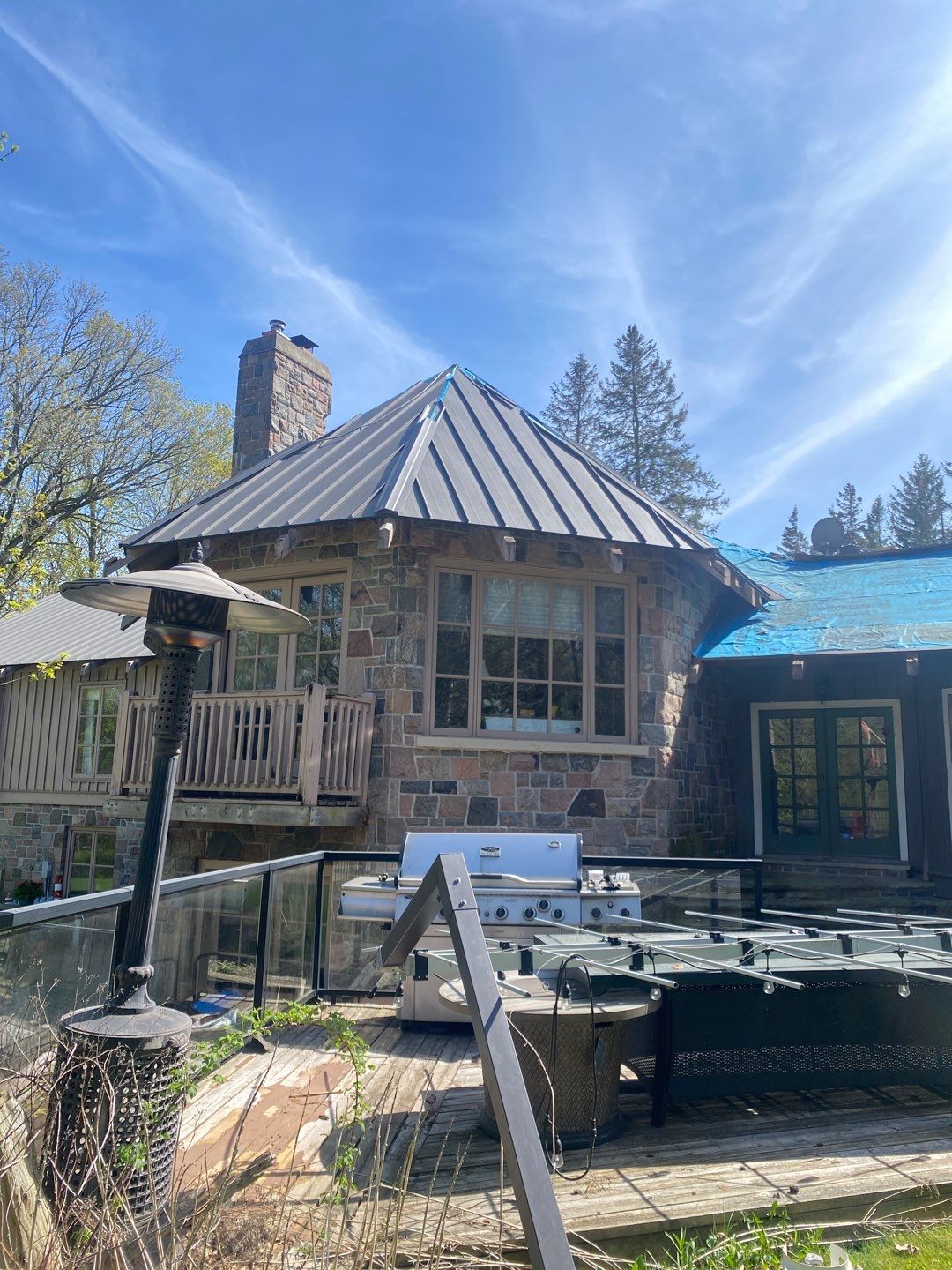 New Roof Installation using 16" Standing Seam Panels by Jay Carter Roofing & Sheet Metal