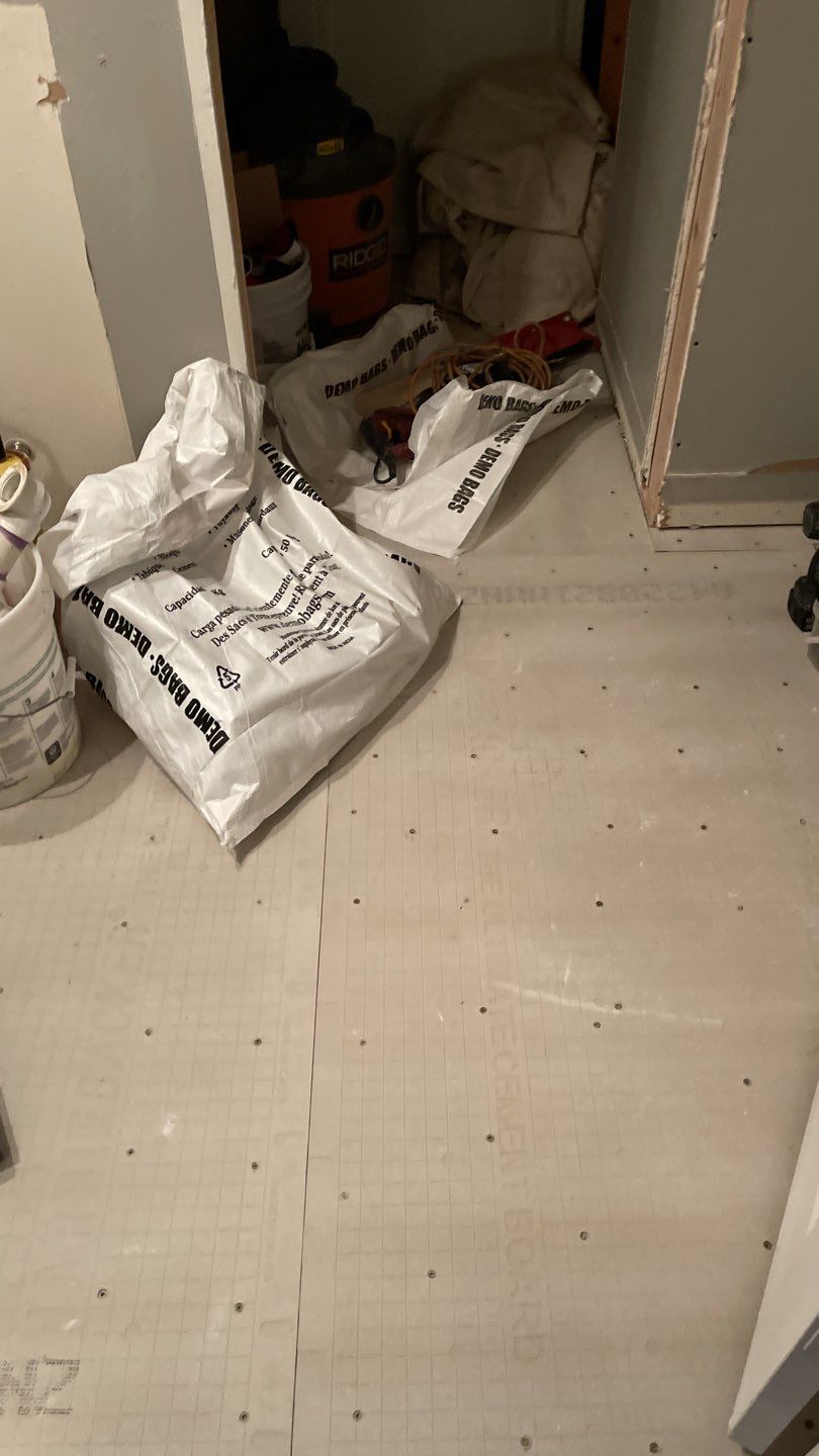 Full Bathroom Remodel by First United Roofing & Construction