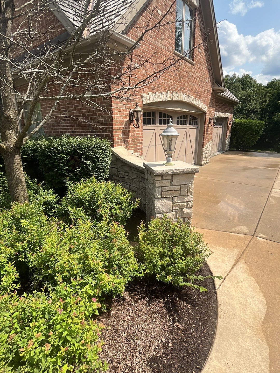 Brick paver clean, sand and seal.  using Surebond SB-1300 by Northern Power Washing LLC.