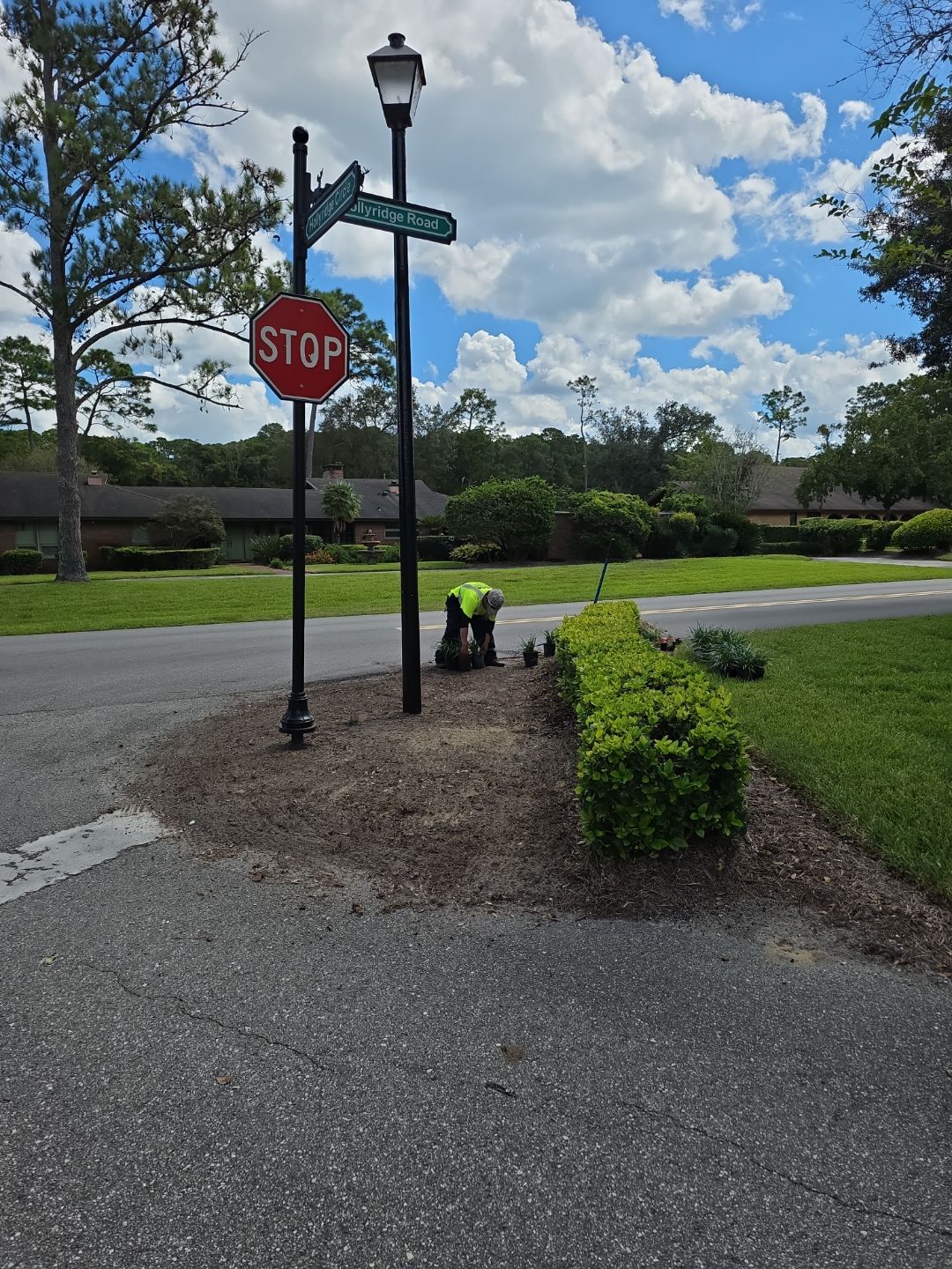 Deerwood Community | Island Landscape Replacement by ProGreen Services