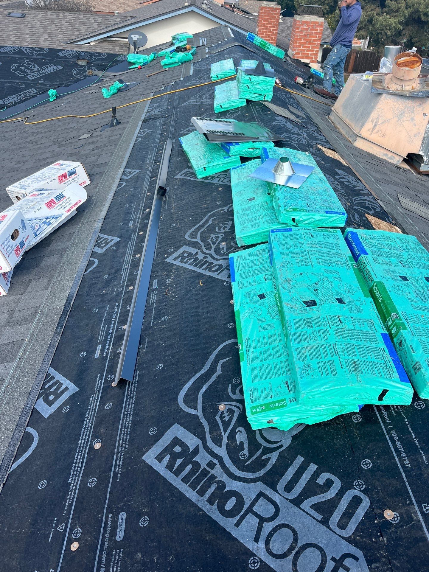 CertainTeed Cool Shingle Installation in Clovis by Grandmark Service Company