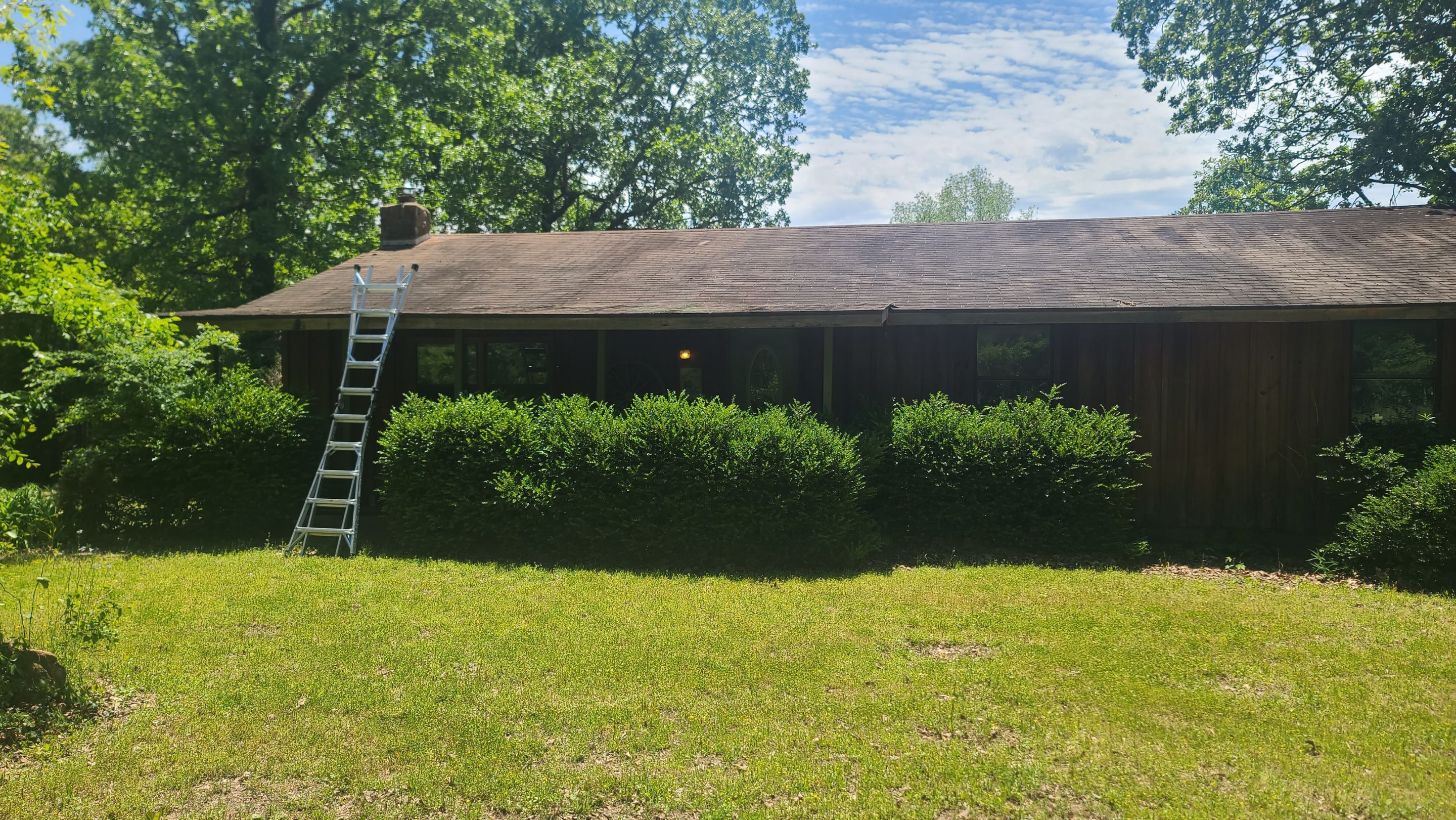 Storm Restoration Reroof: 25 Year 3-Tab Shingle by Hostetler Roofing