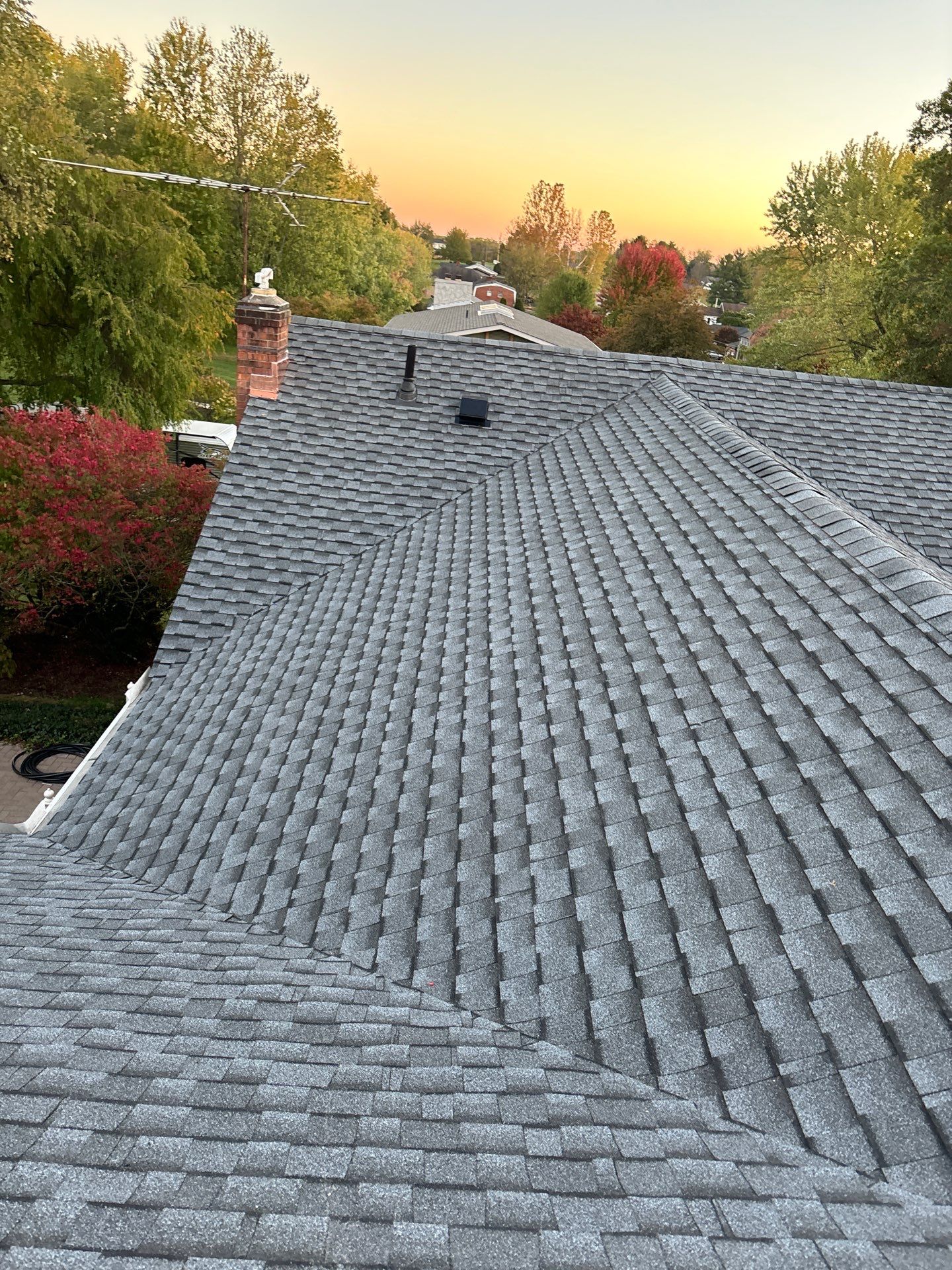 Residential Roofing Installation using Timberline UHDZ Shingles - Pewter Gray by RoofX 
