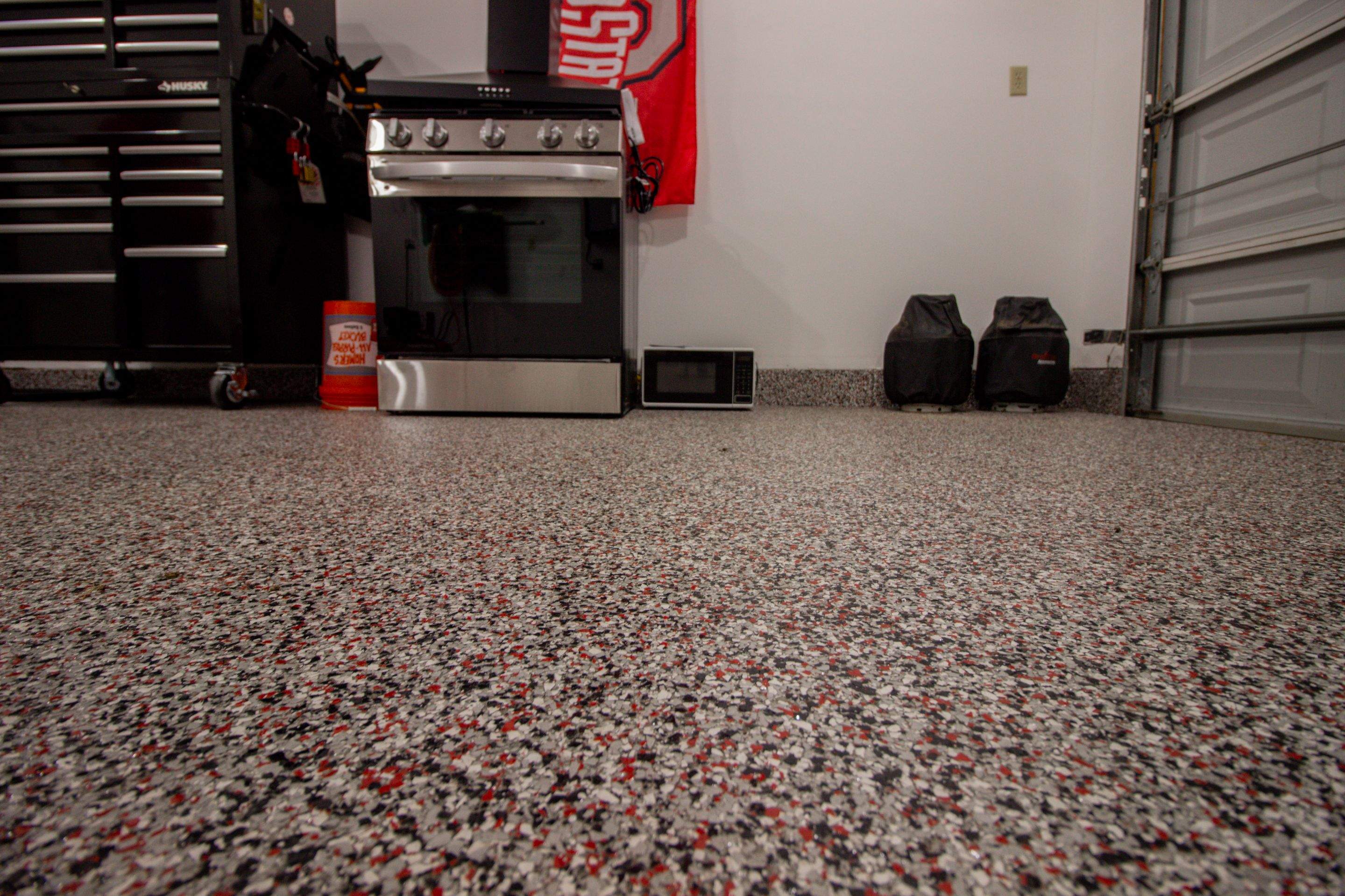 Garage Floor using Buckeye by Your1DayFloor.com