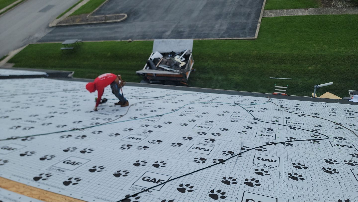 Gaf Architectural Roof Installation by Teflon Roofing