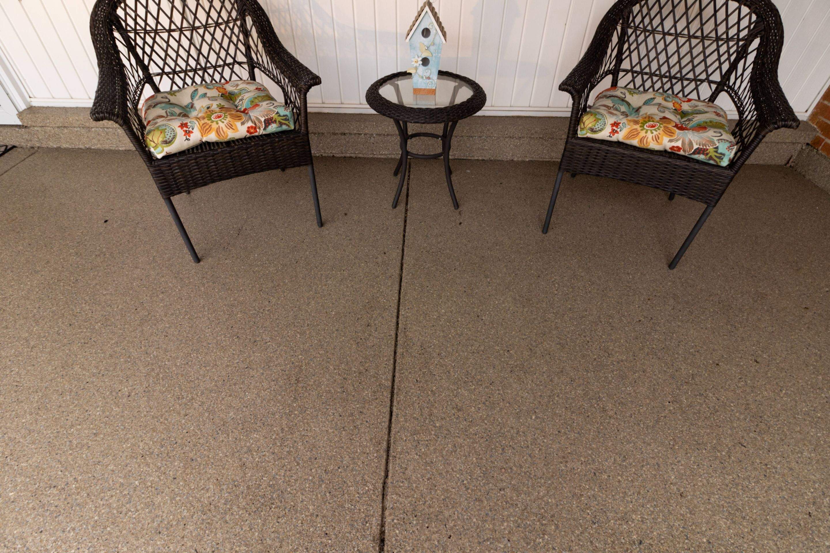 Patio Installation using Flint by Your1DayFloor.com