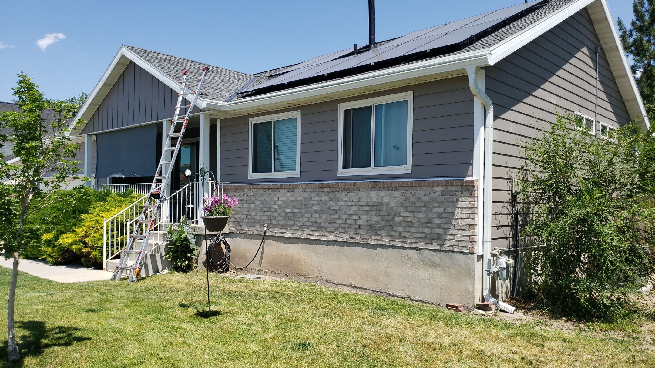 Project in Salt Lake City by Emerald Gotcha Gutters 