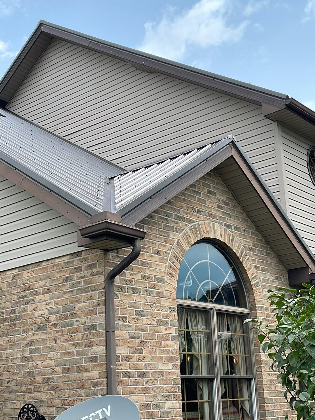 Residential Roofing Installation using Performance Panel Metal - Burnished Slate by RoofX 