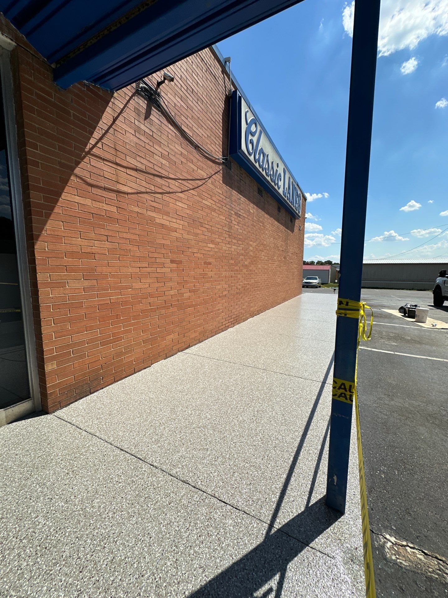 Sidewalk using Creekbed by Elite Floor Solutions