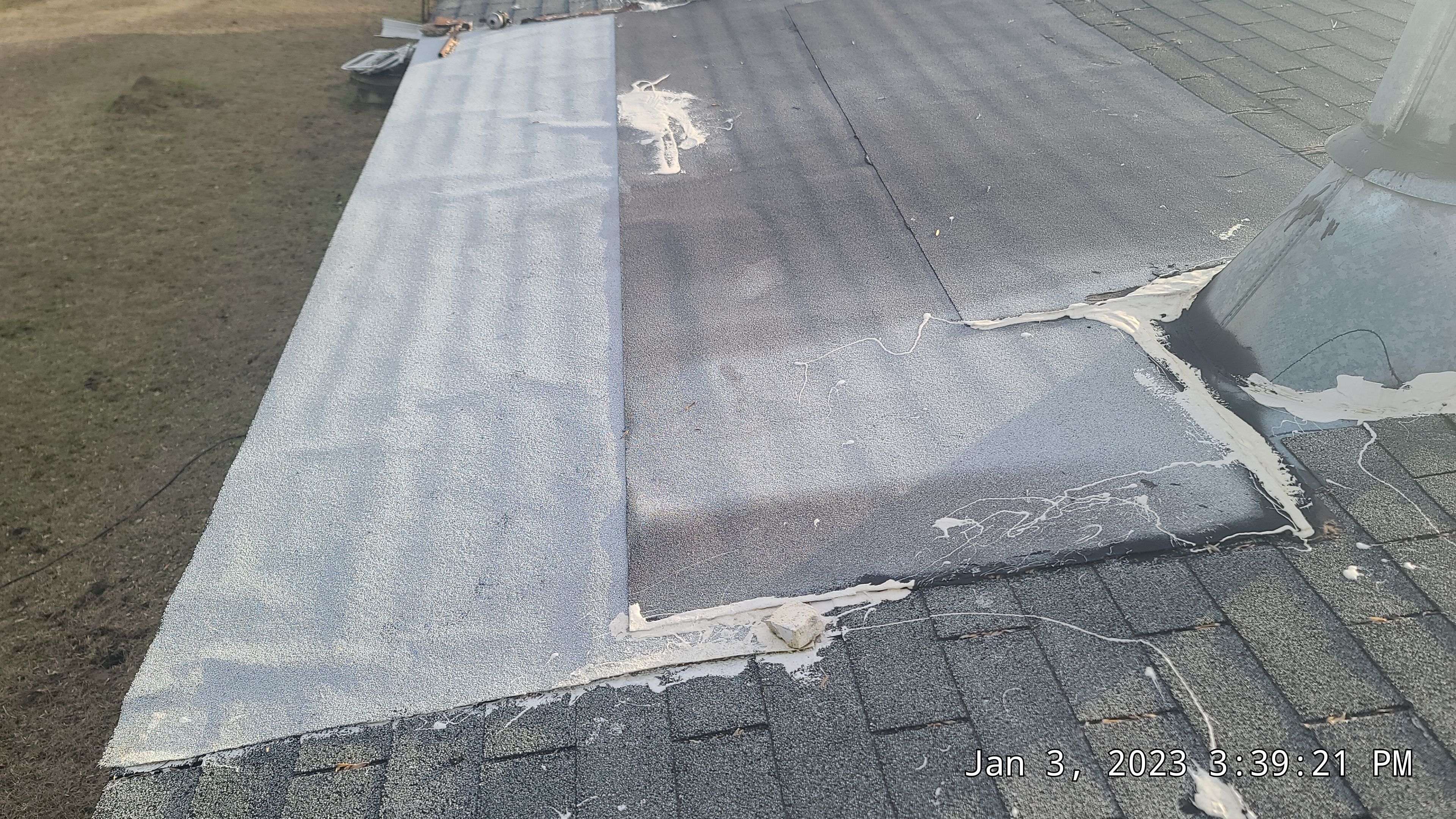 Residential Roofing Installation using 29 gauge metal by Hostetler Roofing