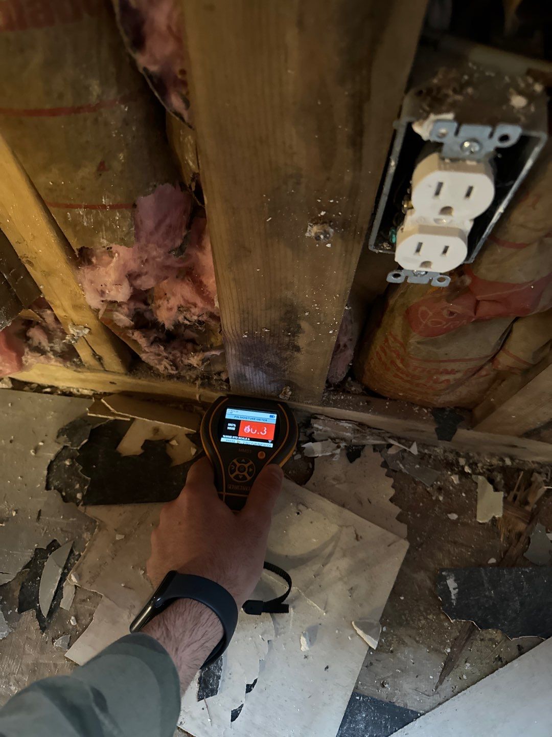 Project in Mt Morris Township by EzDry Water Mitigation & Property Restoration