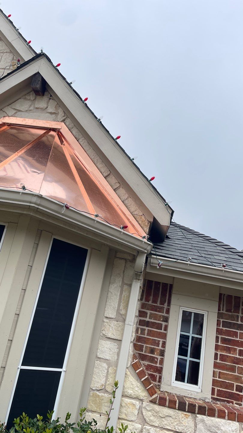 Copper Bay window by Springtree Restoration 
