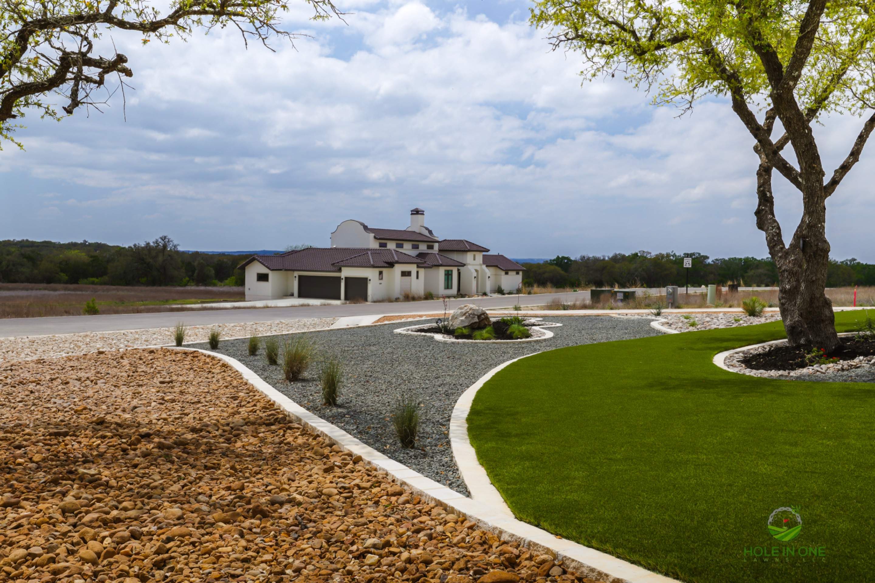 Belle Oaks, Bulverde TX by Hole In One Lawns, LLC