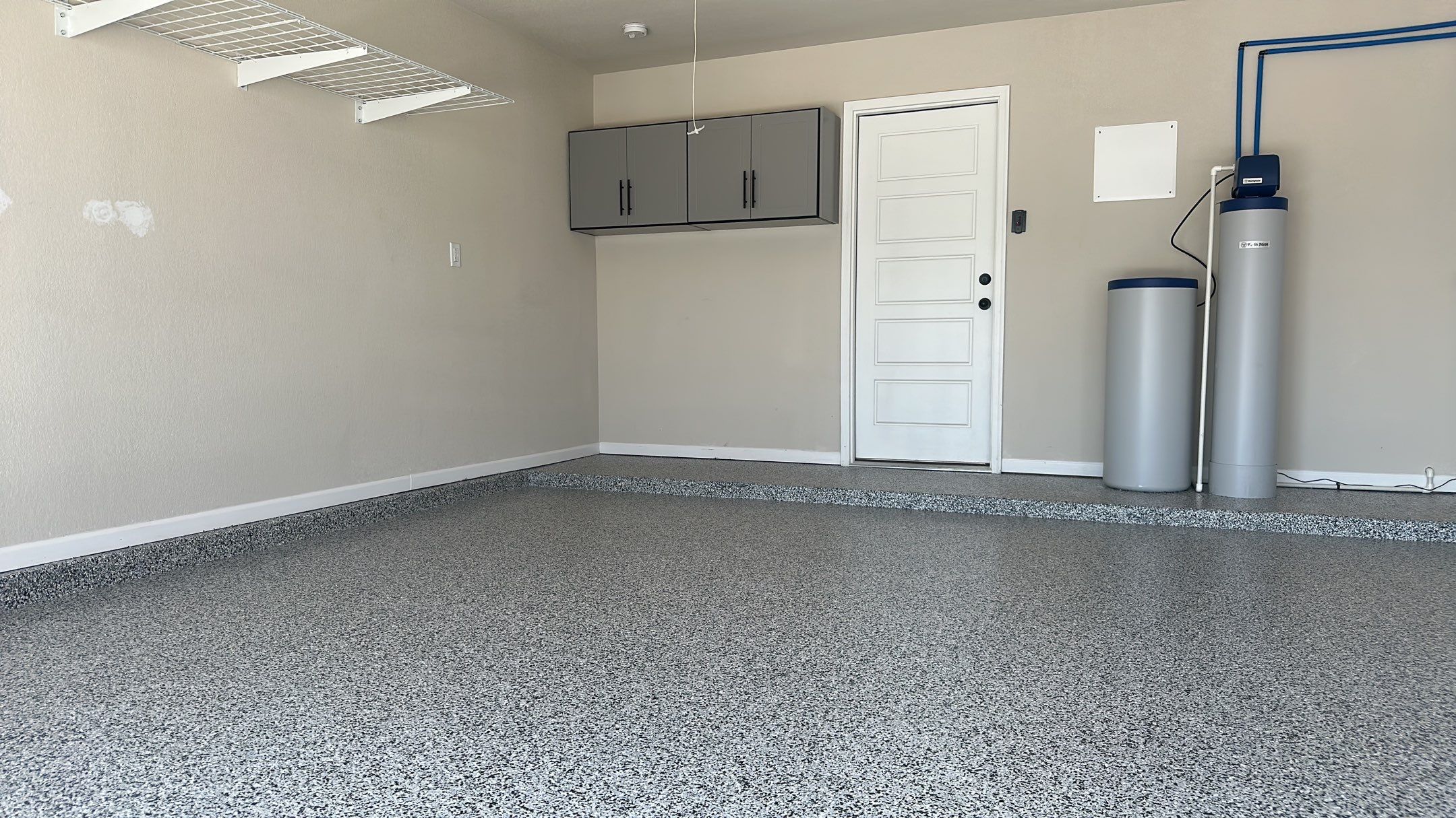 Mike T. changed the look of his garage with a Banner Garage Floor and Storage by Banner Garage