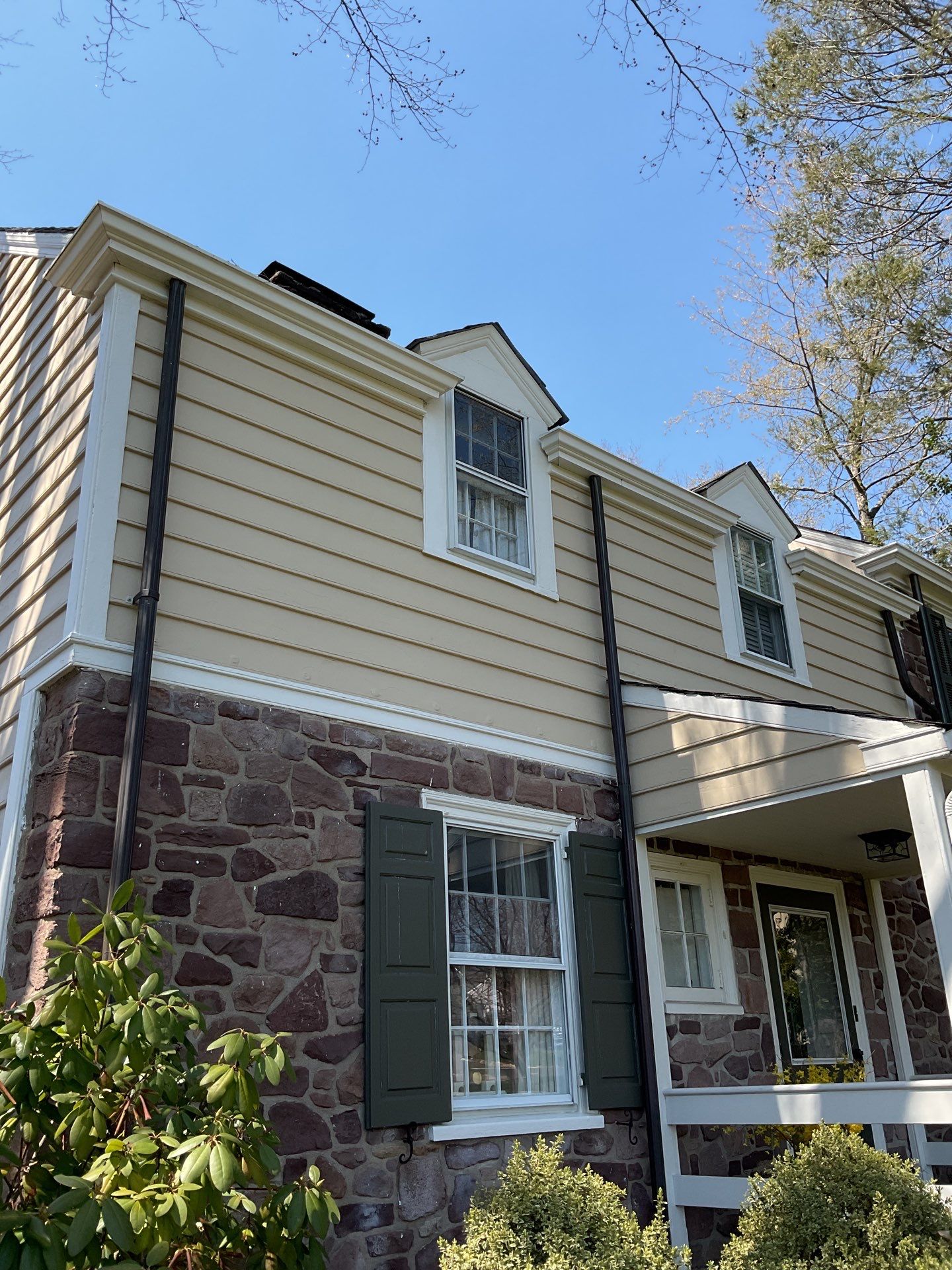 Exterior House Painting Project in Newtown, PA by Groovy Hues