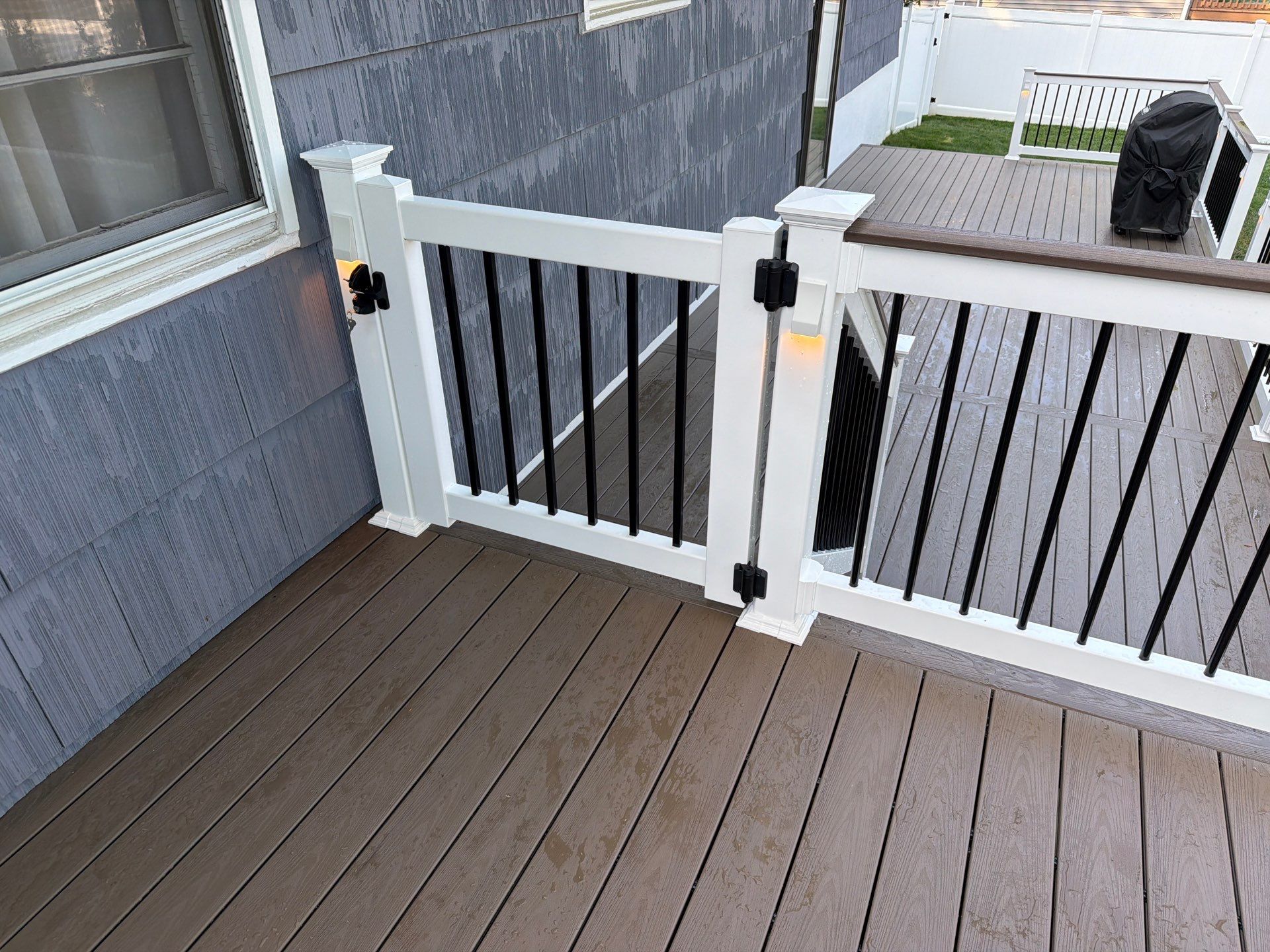 New Bi Level Deck In Westfield , New Jersey  by deck guardian