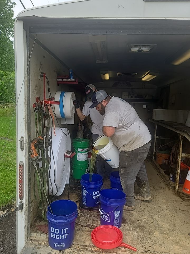 Sewer Repair using Perma-Liner through two manholes by Sureway Comfort John Wilcox Plumbing Heating Cooling