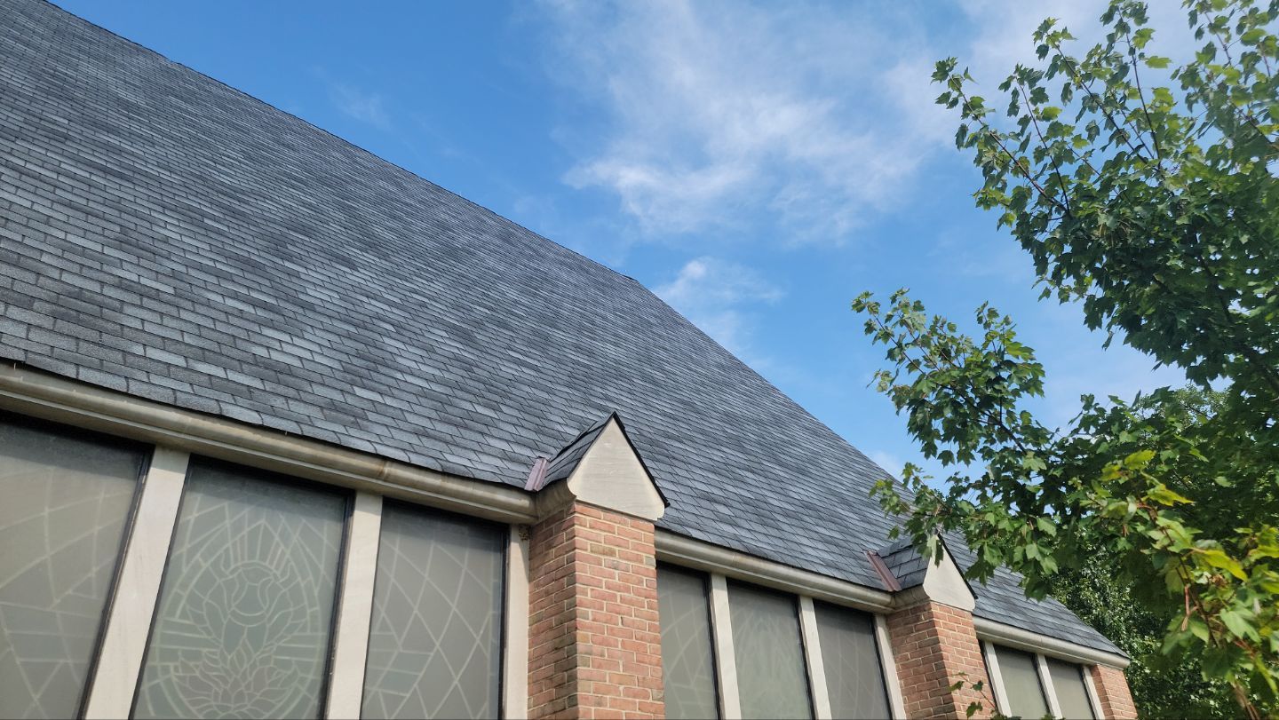 Roof Installation using Flat Roof Coating by ExteriorPros