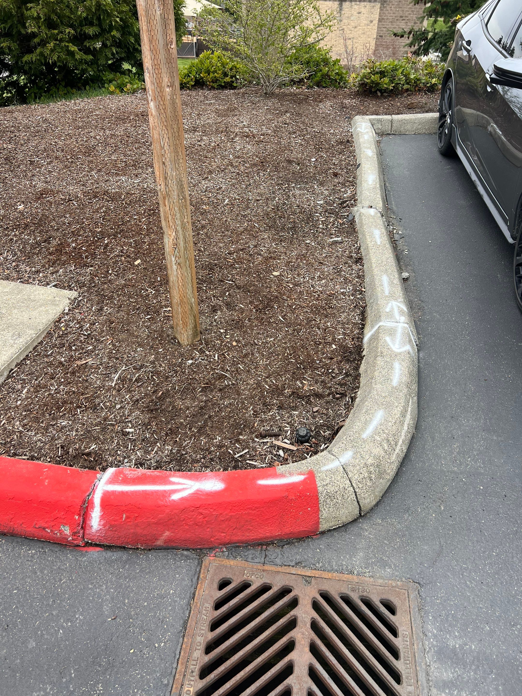 Craig Cook Concrete Curb Repair  by Jireh Asphalt & Concrete Inc 